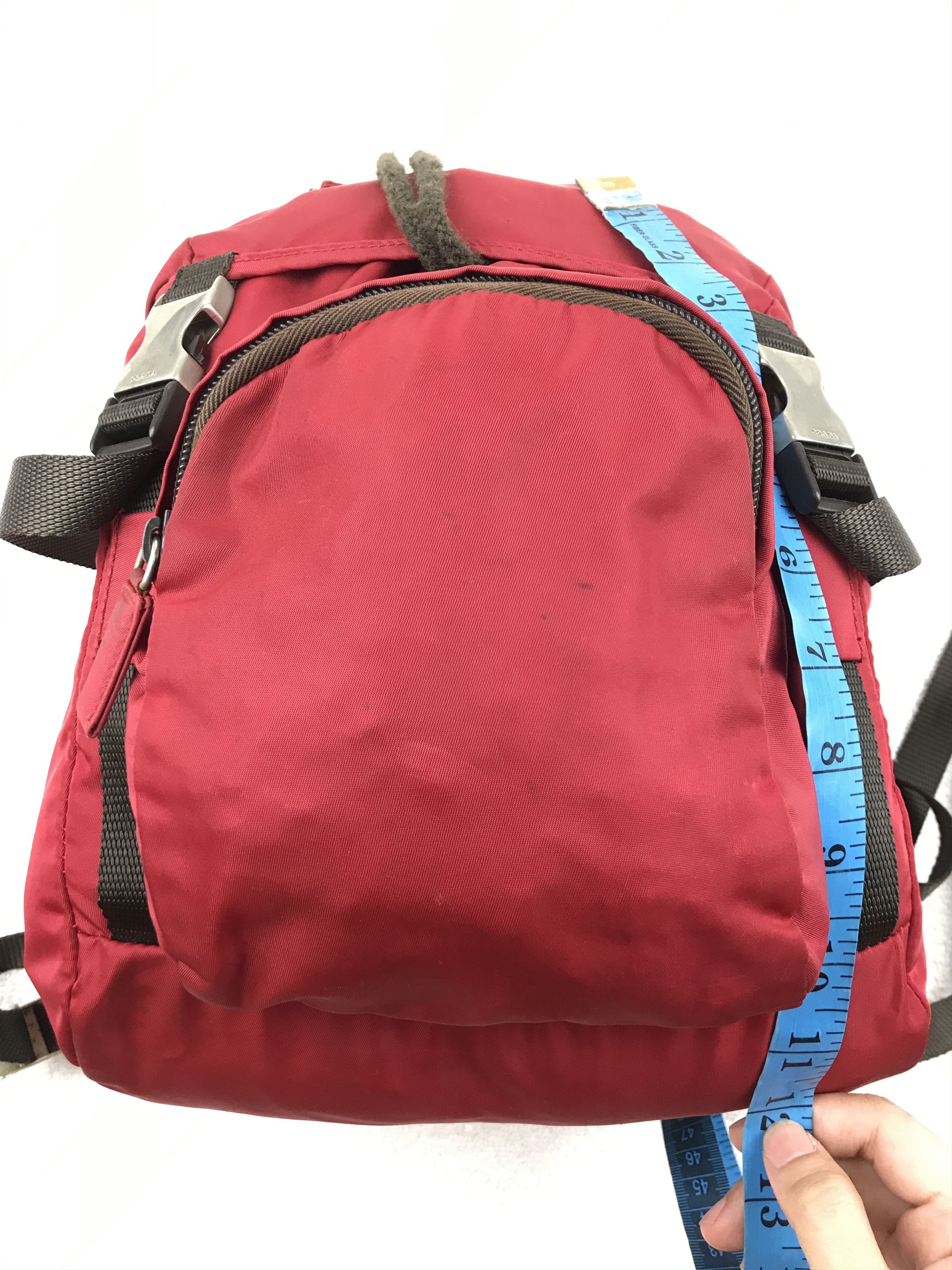 Prada Vintage Prada Nylon Backpack With Authentic Card Size ONE SIZE - 6 Thumbnail