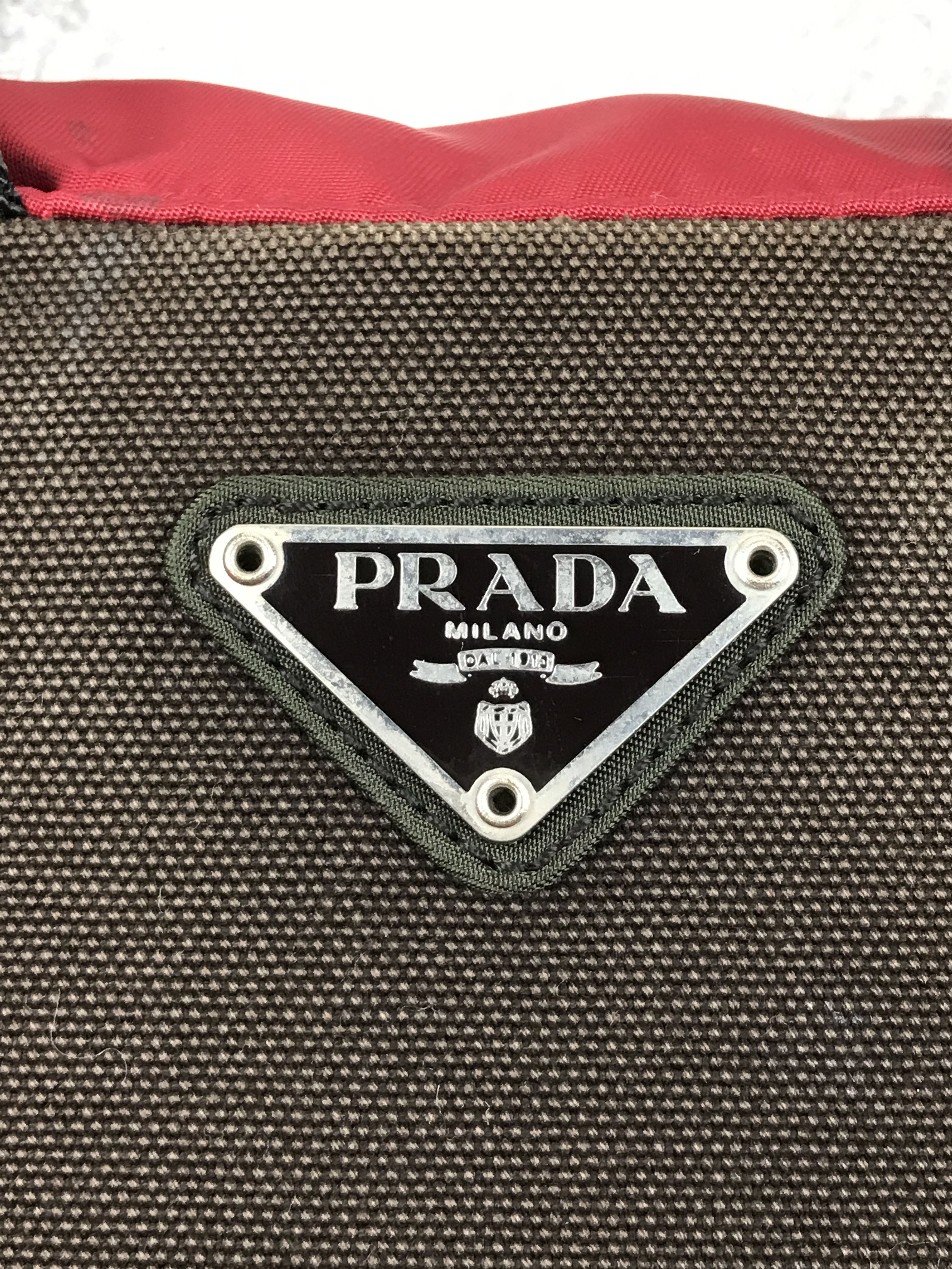 Prada Vintage Prada Nylon Backpack With Authentic Card Size ONE SIZE - 22 Thumbnail