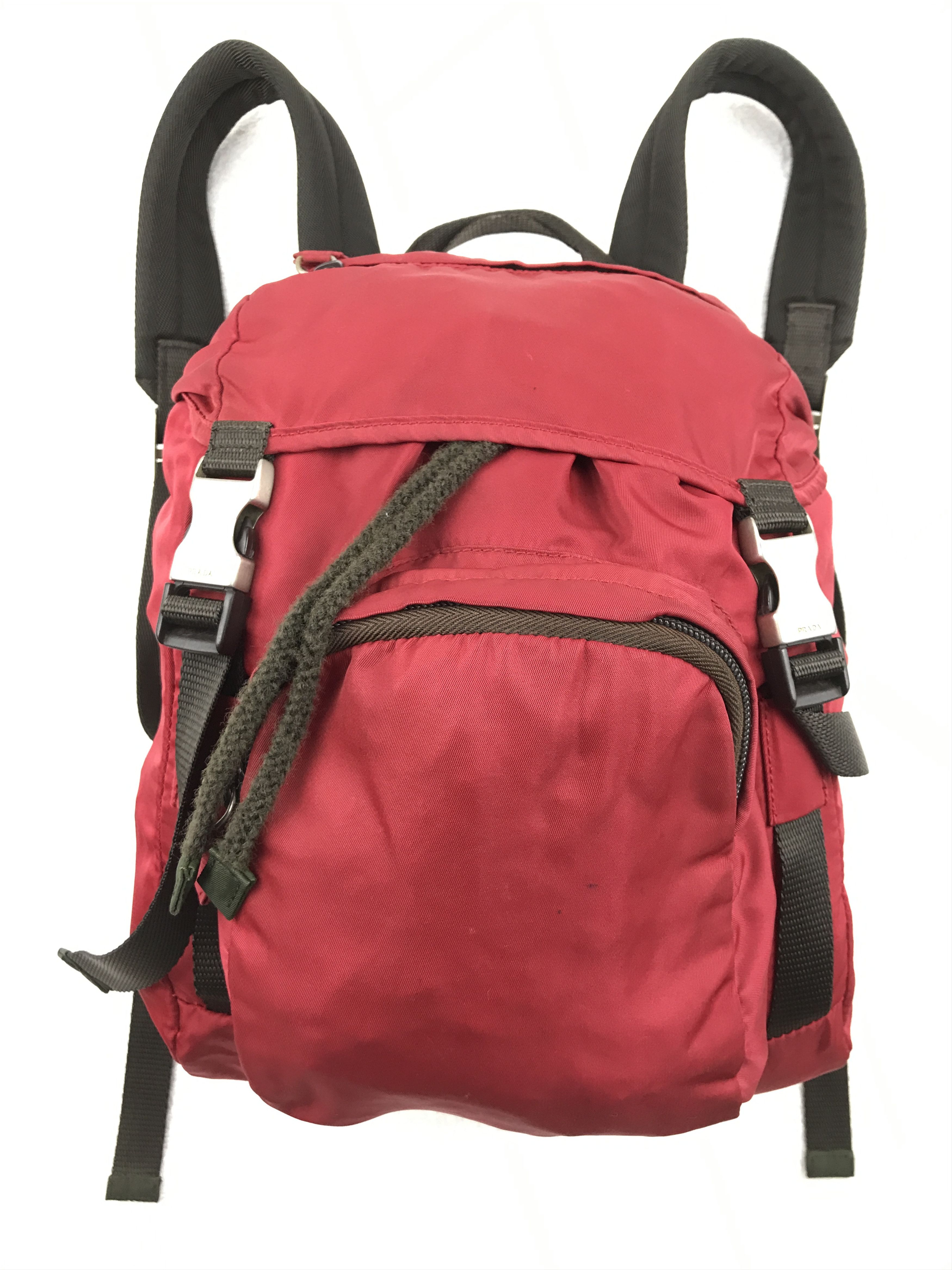 Prada Vintage Prada Nylon Backpack With Authentic Card Size ONE SIZE - 1 Thumbnail
