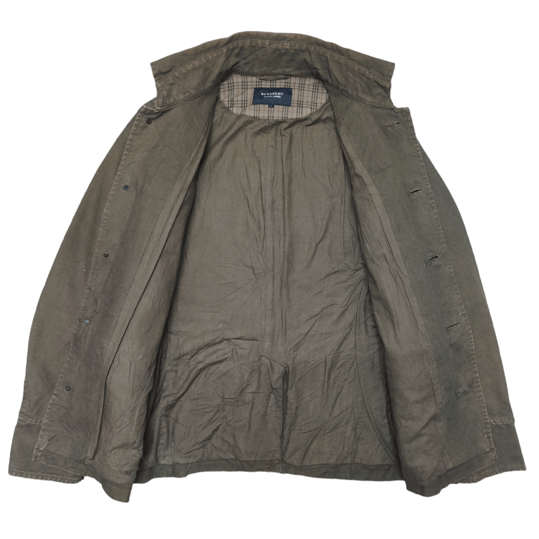 Burberry Vintage Burberry Black Label Nova Check Multi Pockets Jacket Size US L / EU 52-54 / 3 - 6 Thumbnail