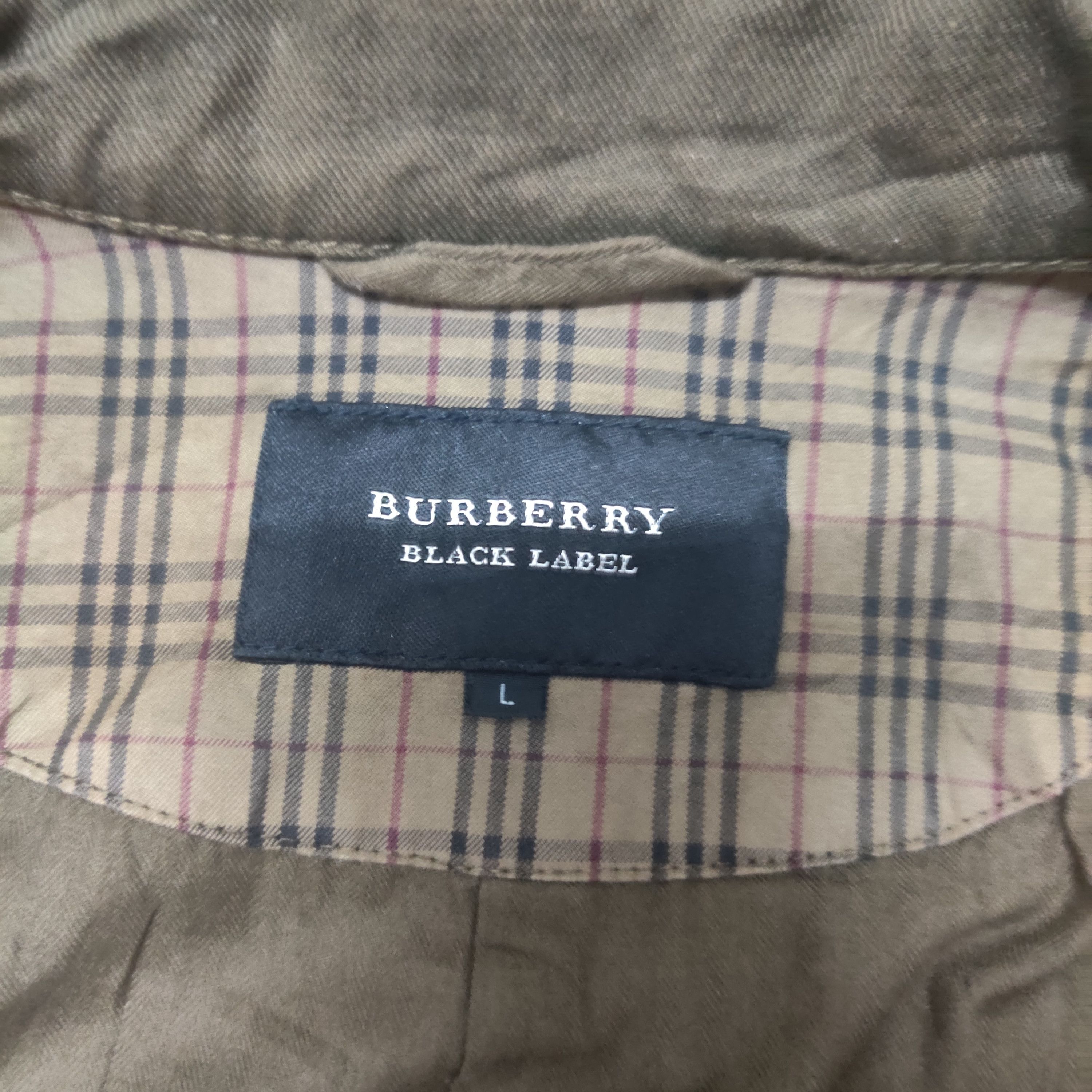 Burberry Vintage Burberry Black Label Nova Check Multi Pockets Jacket Size US L / EU 52-54 / 3 - 7 Thumbnail