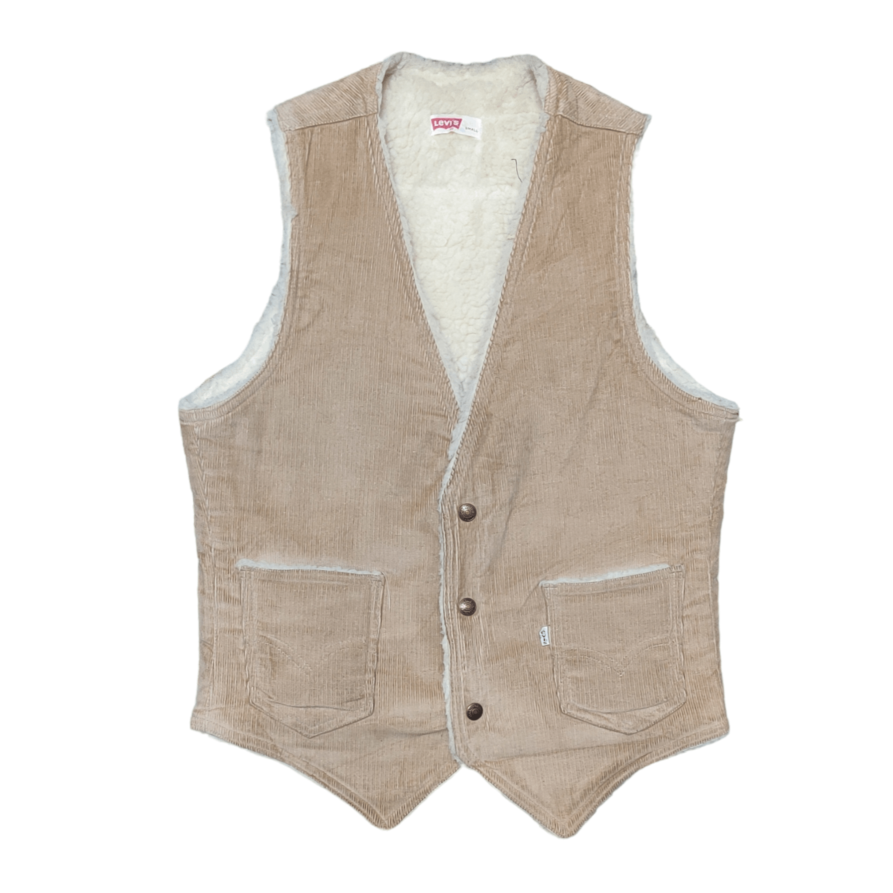 Levi's Vintage Levis Vest Sherpa Lining Size US S / EU 44-46 / 1 - 1 Thumbnail