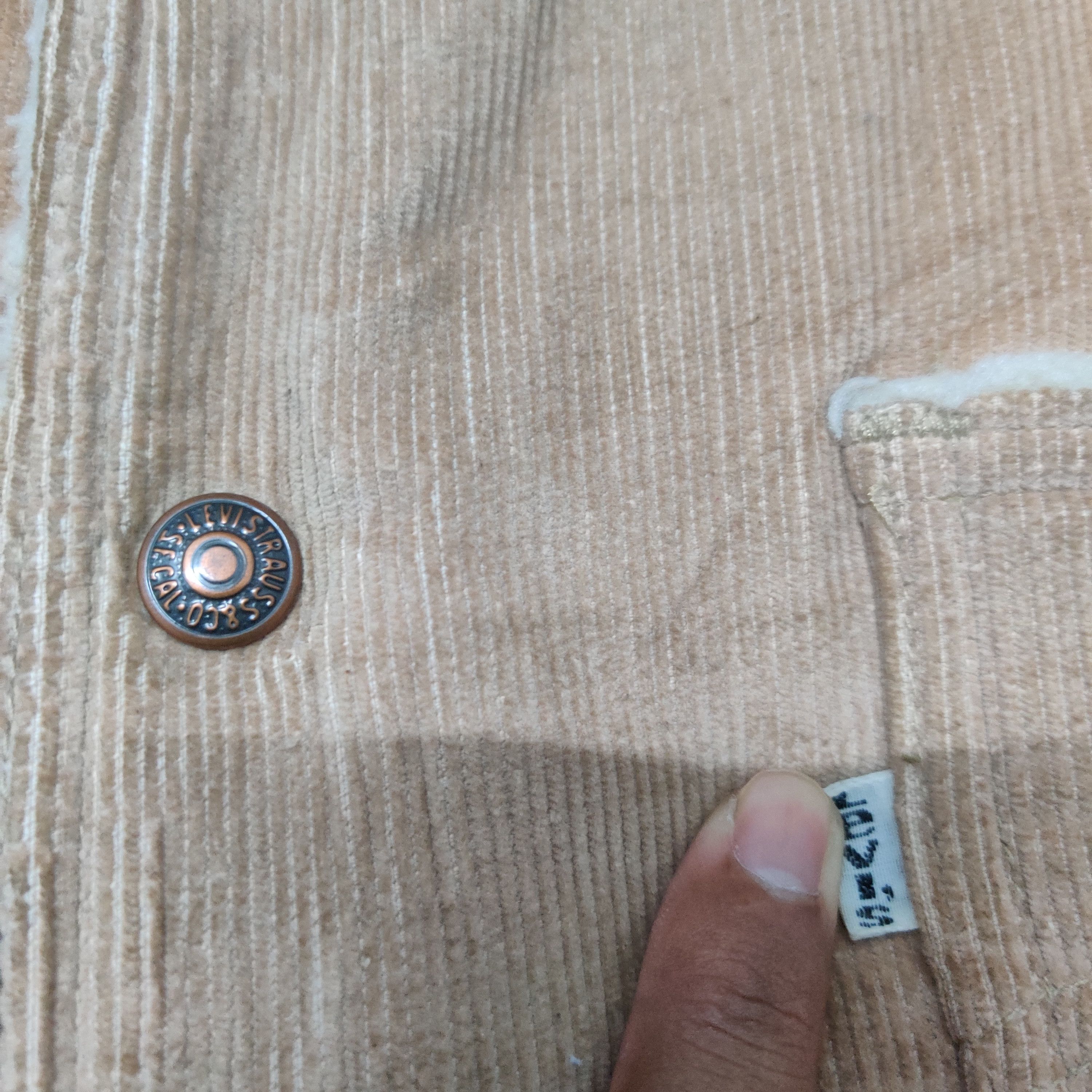 Levi's Vintage Levis Vest Sherpa Lining Size US S / EU 44-46 / 1 - 3 Thumbnail