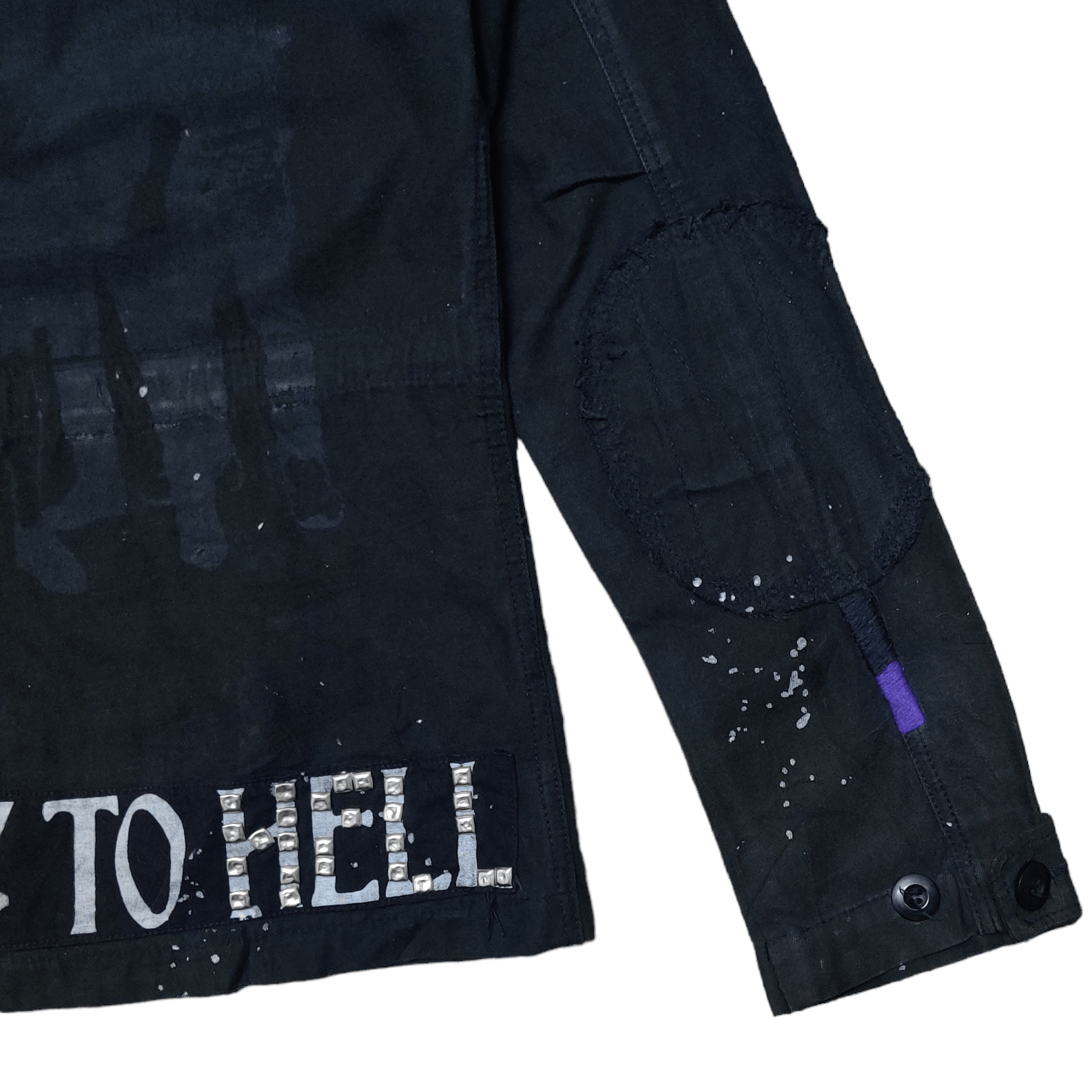 House Of The Gods Vintage 2006 ACDC Band Skull "Highway to Hell" Jacket Size US S / EU 44-46 / 1 - 3 Thumbnail