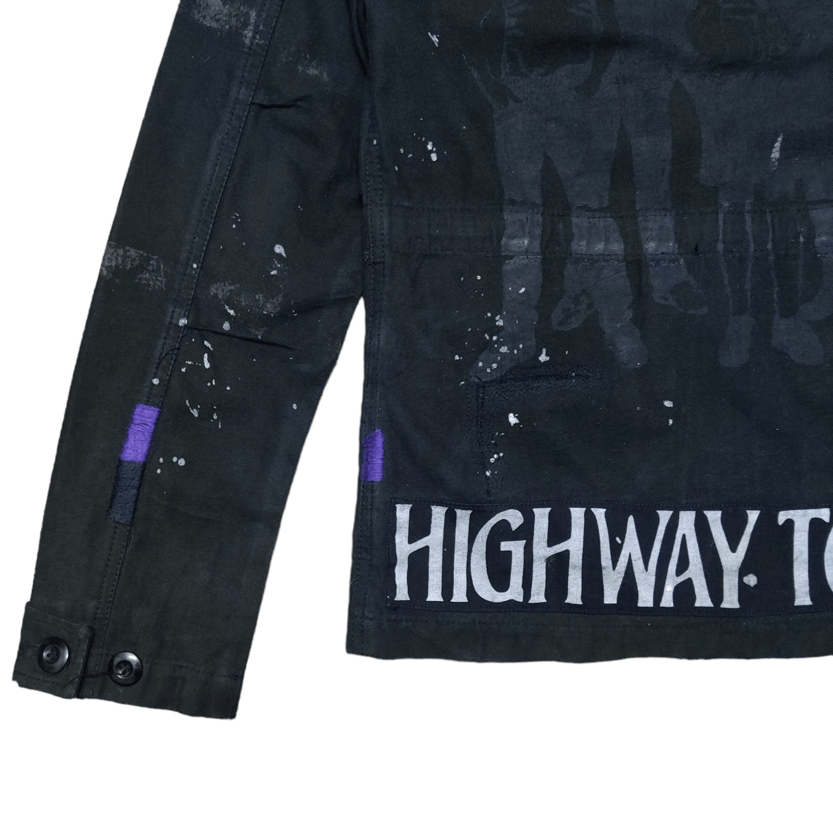 House Of The Gods Vintage 2006 ACDC Band Skull "Highway to Hell" Jacket Size US S / EU 44-46 / 1 - 2 Thumbnail