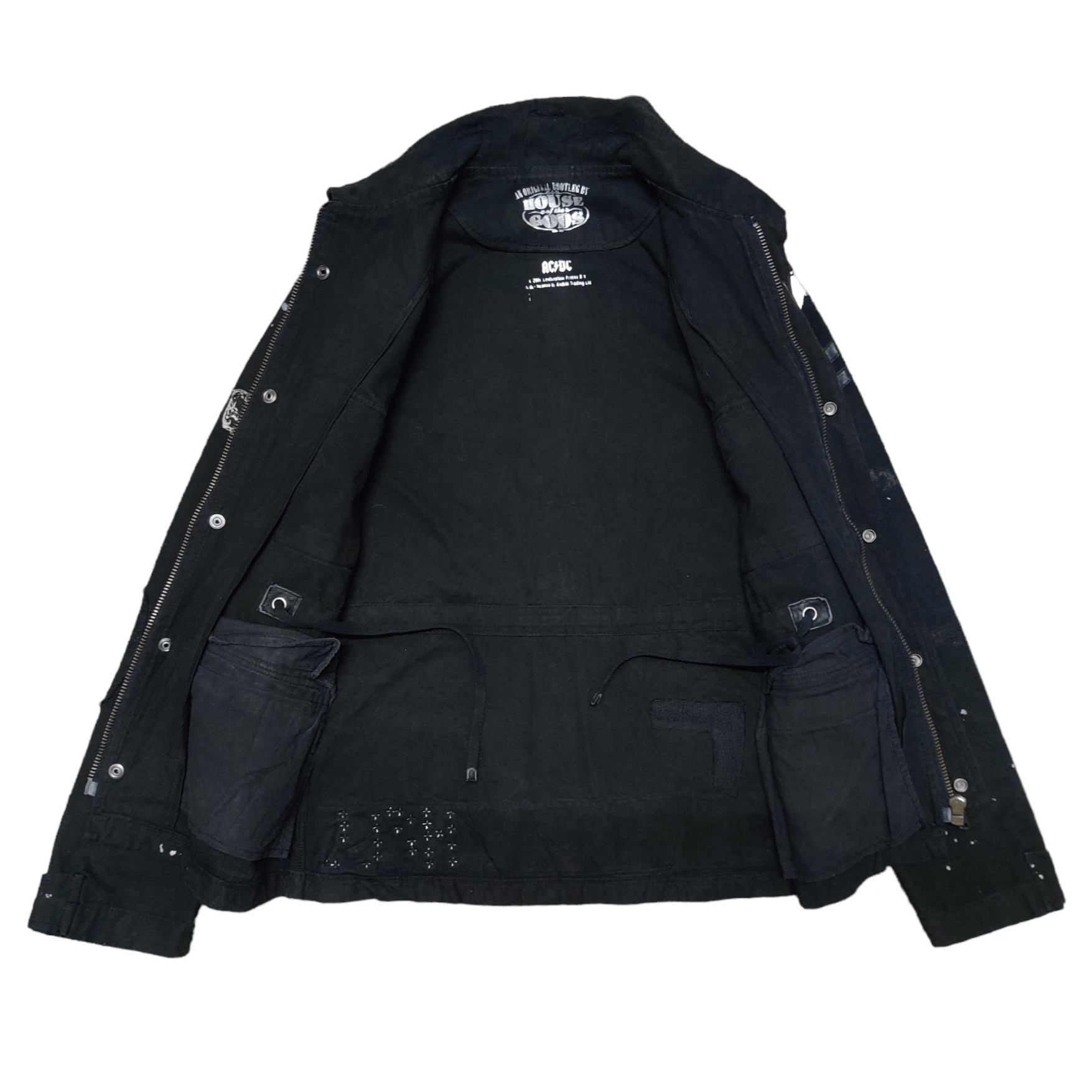 House Of The Gods Vintage 2006 ACDC Band Skull "Highway to Hell" Jacket Size US S / EU 44-46 / 1 - 13 Thumbnail