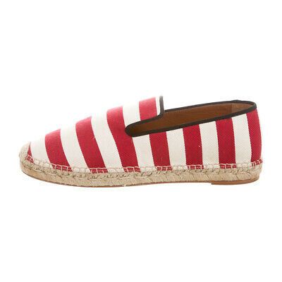 Celine Celine Phoebe Philo Canvas Striped Espadrille Flats Size US 7 / IT 37 - 1 Thumbnail