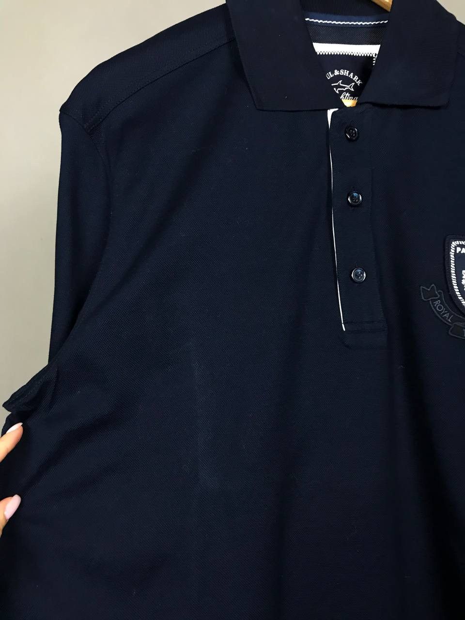 Paul & Shark Paul & Shark luxury streetwear overprinted polo tee Size US L / EU 52-54 / 3 - 11 Thumbnail