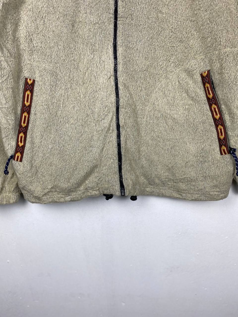 Japanese Brand vintage squeak fleece jacket nice design Size US L / EU 52-54 / 3 - 2 Thumbnail