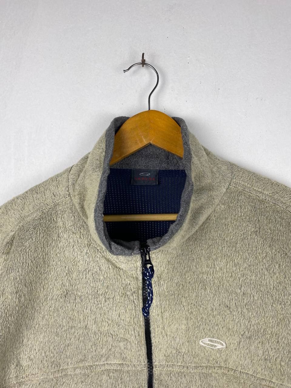 Japanese Brand vintage squeak fleece jacket nice design Size US L / EU 52-54 / 3 - 3 Thumbnail