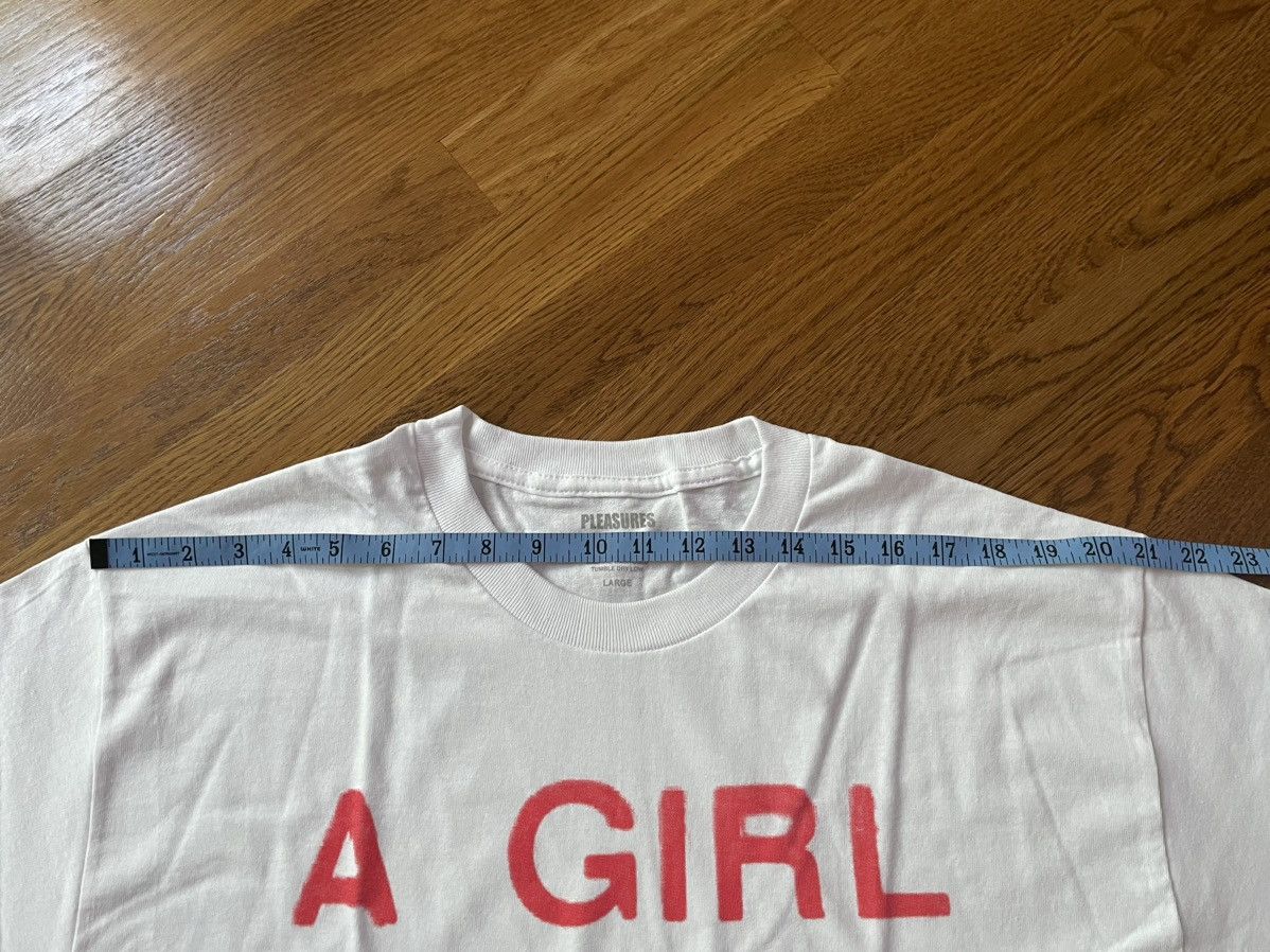 Pleasures Large White A Girl is A Gun Tee Shirt Merch Joy Red Black Size US L / EU 52-54 / 3 - 21 Thumbnail