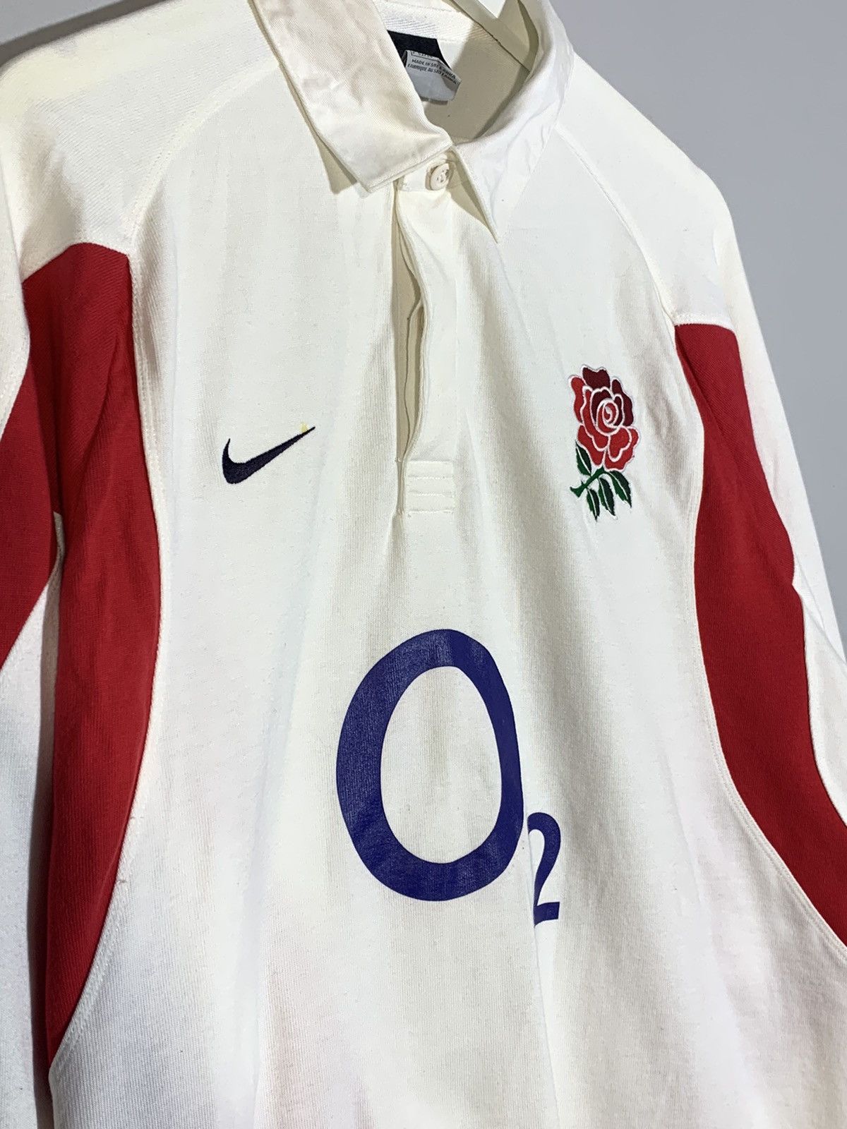 Vintage England Rugby Union 2003 2004 Nike Y2k Streetwear Jersey Size US L / EU 52-54 / 3 - 3 Thumbnail