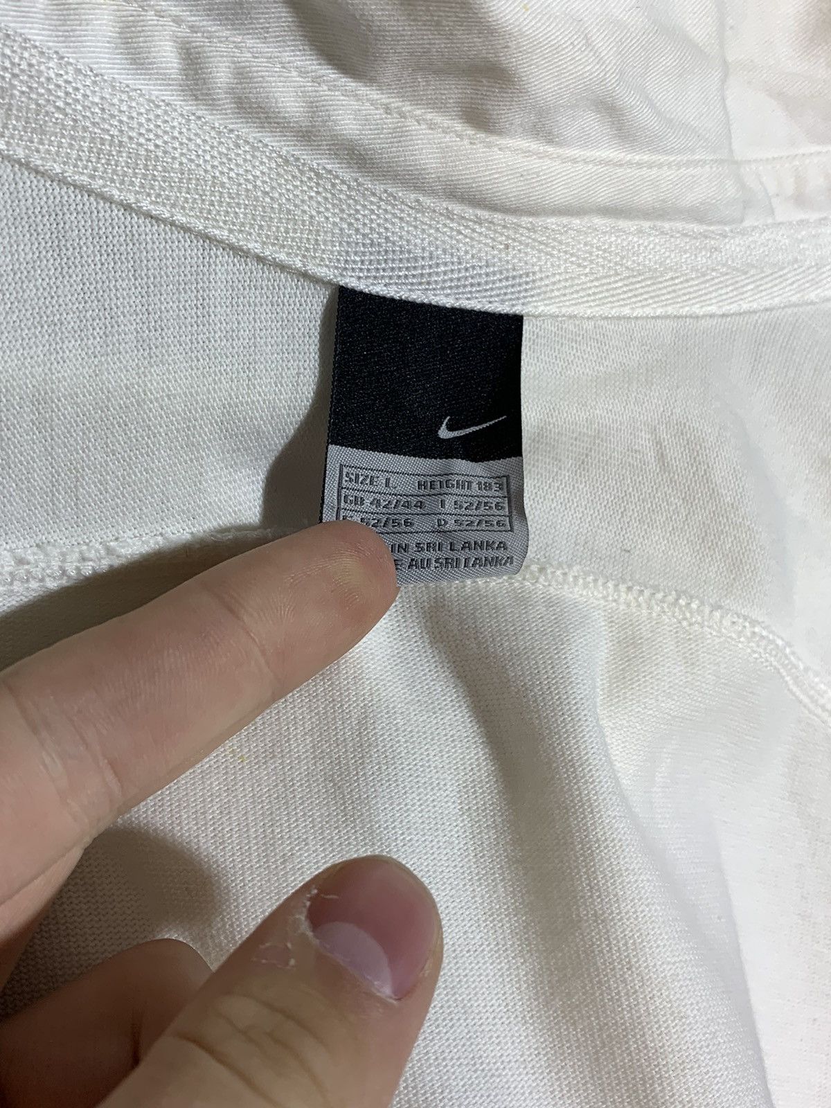 Vintage England Rugby Union 2003 2004 Nike Y2k Streetwear Jersey Size US L / EU 52-54 / 3 - 8 Thumbnail