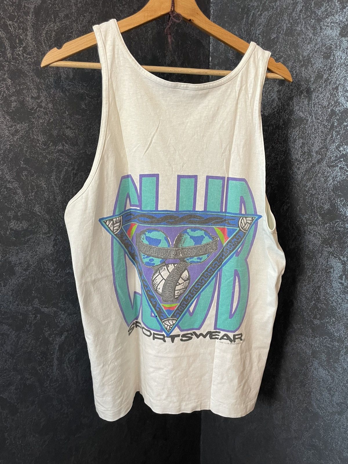 Vintage Vintage Club Sportswear Graphic Tshirt M MADE IN USA SS XL Size US M / EU 48-50 / 2 - 1 Thumbnail