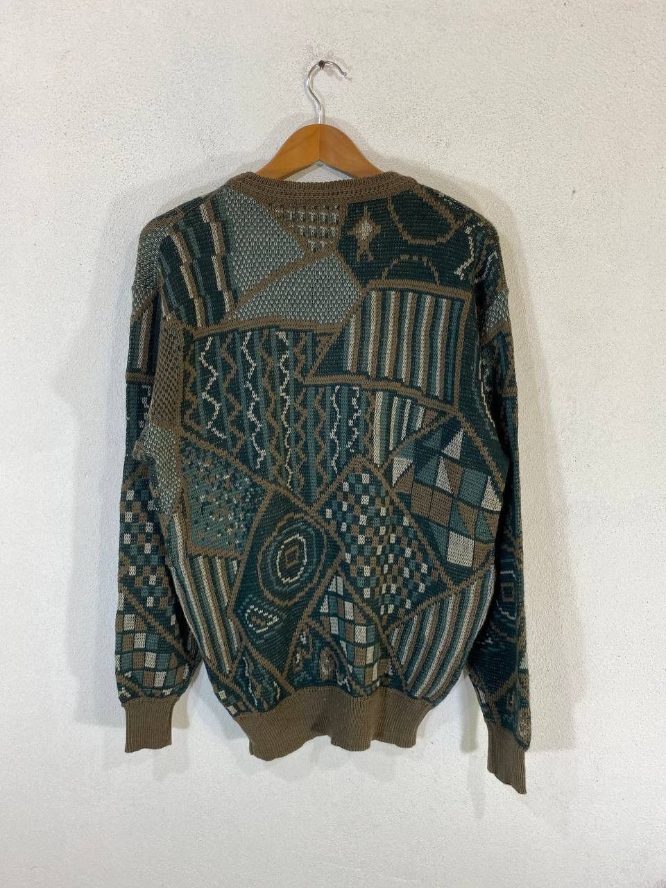 Aran Isles Knitwear Vintage Golfwear Laurel Valley Knitted Sweater Size US L / EU 52-54 / 3 - 2 Thumbnail
