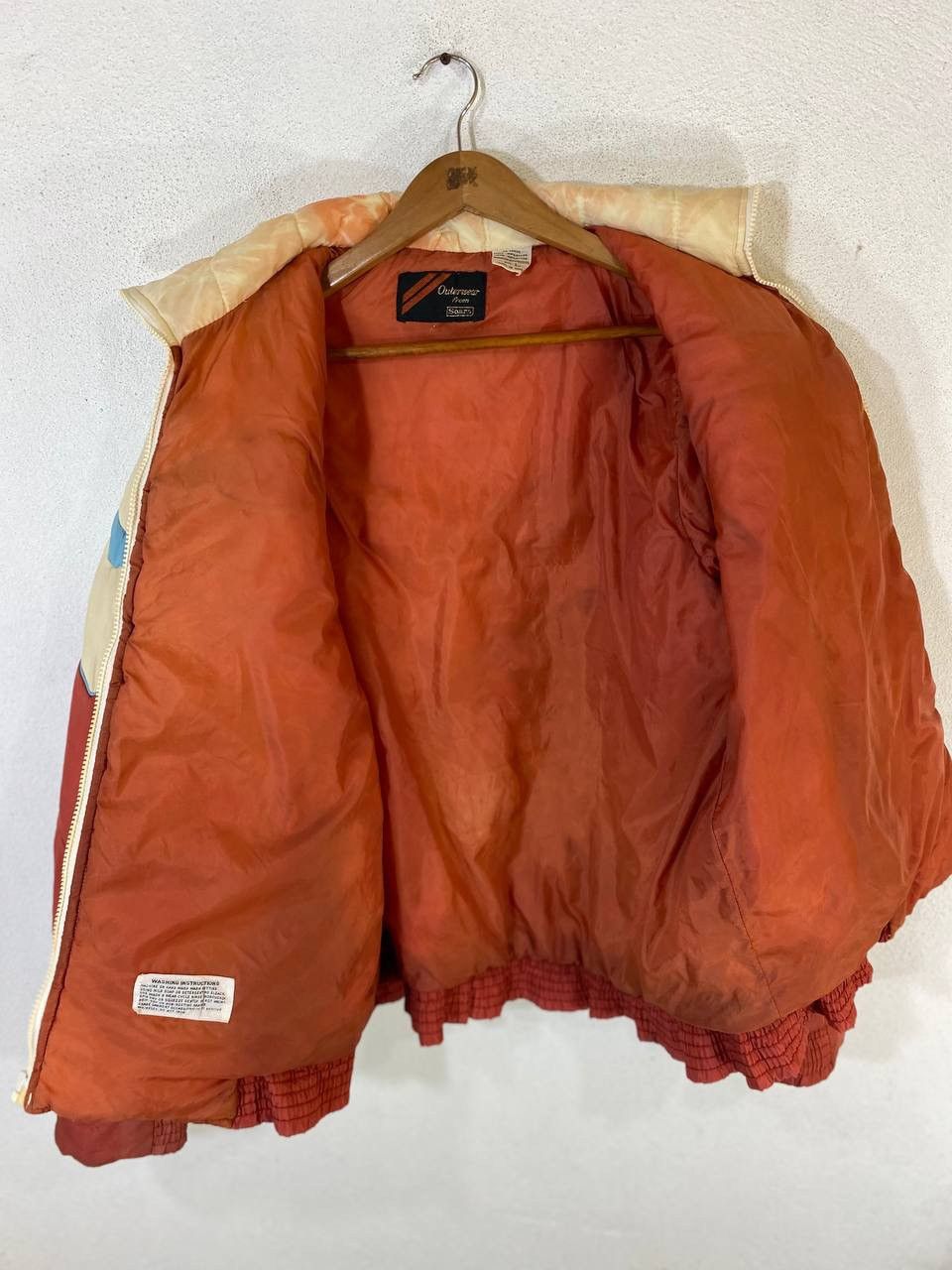 Sears Vintage Sears Retro Puffer Jacket Nice Design Size US L / EU 52-54 / 3 - 3 Thumbnail
