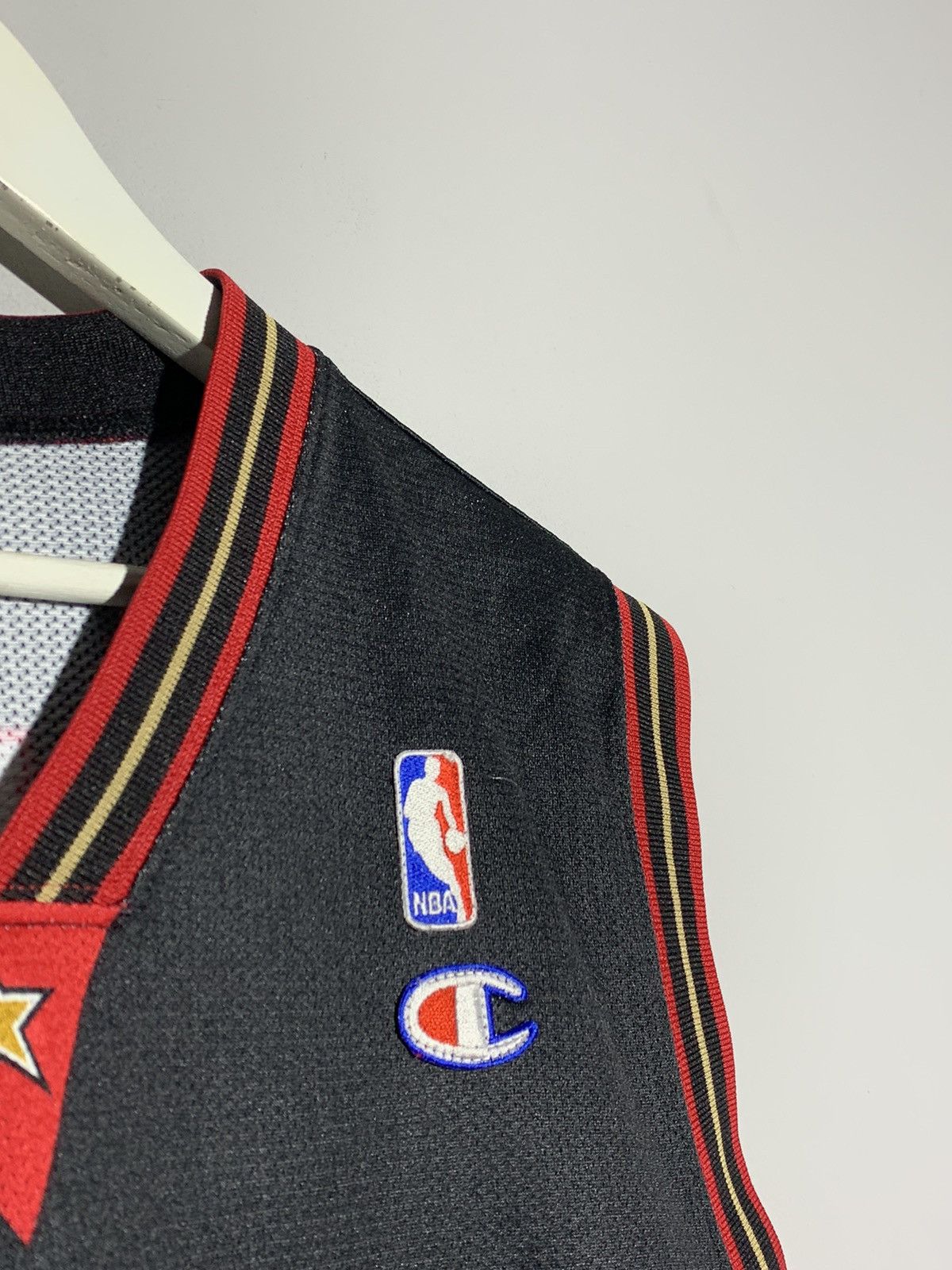 Champion #3 Allen Iverson Philadelphia Champion NBA Jersey Y2k style Size US L / EU 52-54 / 3 - 5 Thumbnail