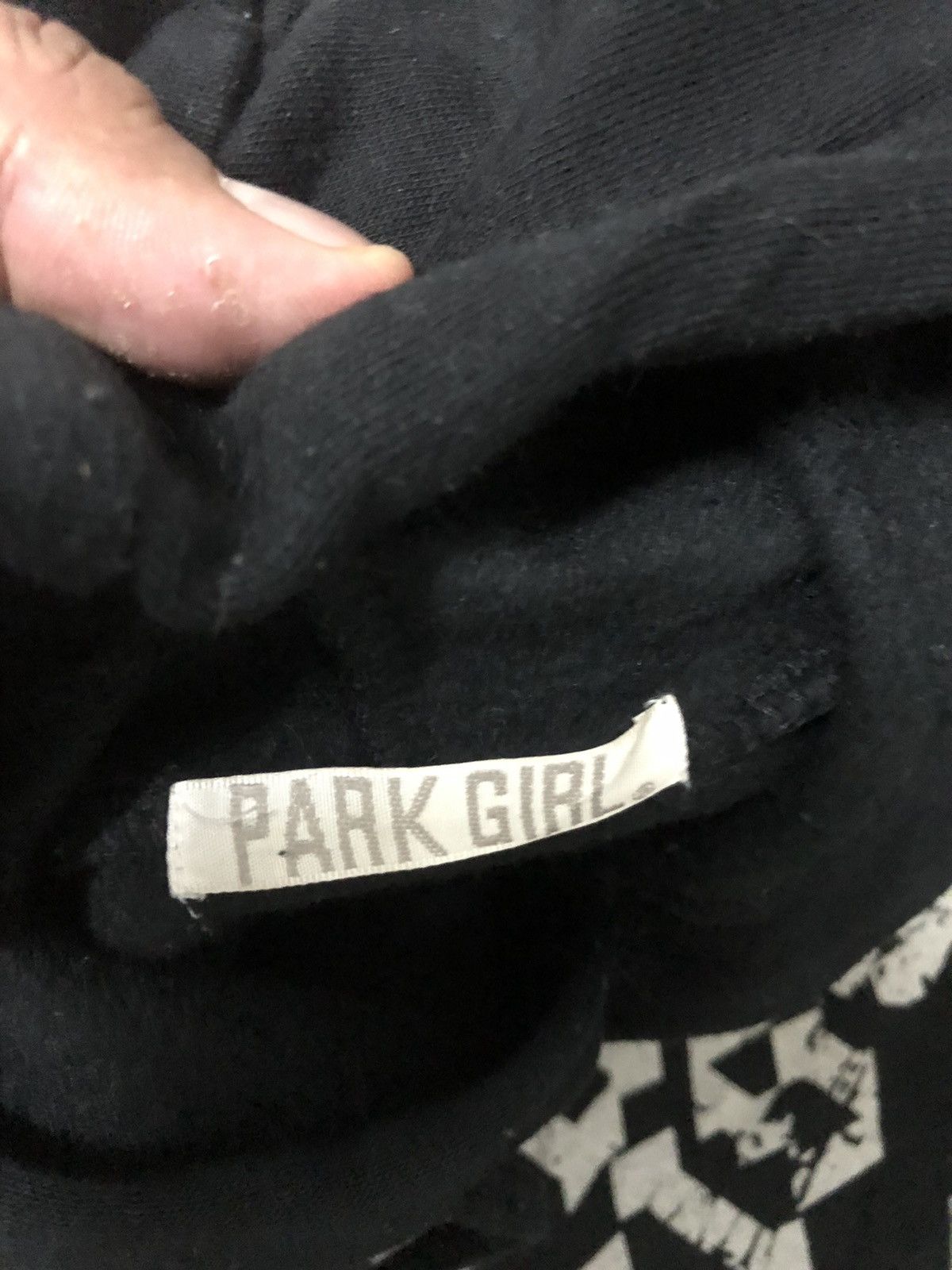 If Six Was Nine × Japanese Brand RARE SKULL BLACK HOODIES GOTHIC STYLE Size US S / EU 44-46 / 1 - 6 Thumbnail