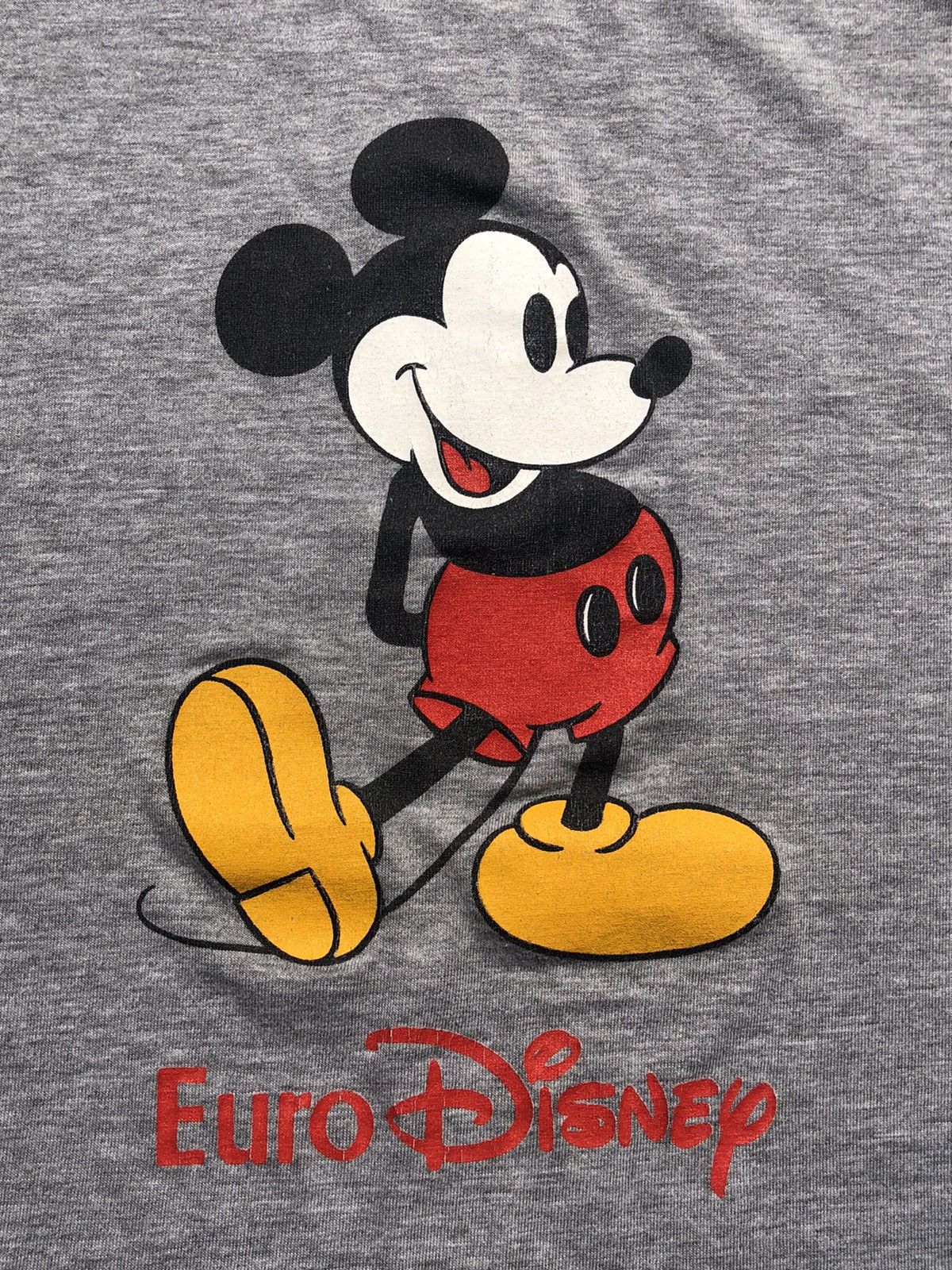 Disney Vintage 90's Disney Mickey Mouse T-Shirt Euro Disney Size US L / EU 52-54 / 3 - 2 Thumbnail