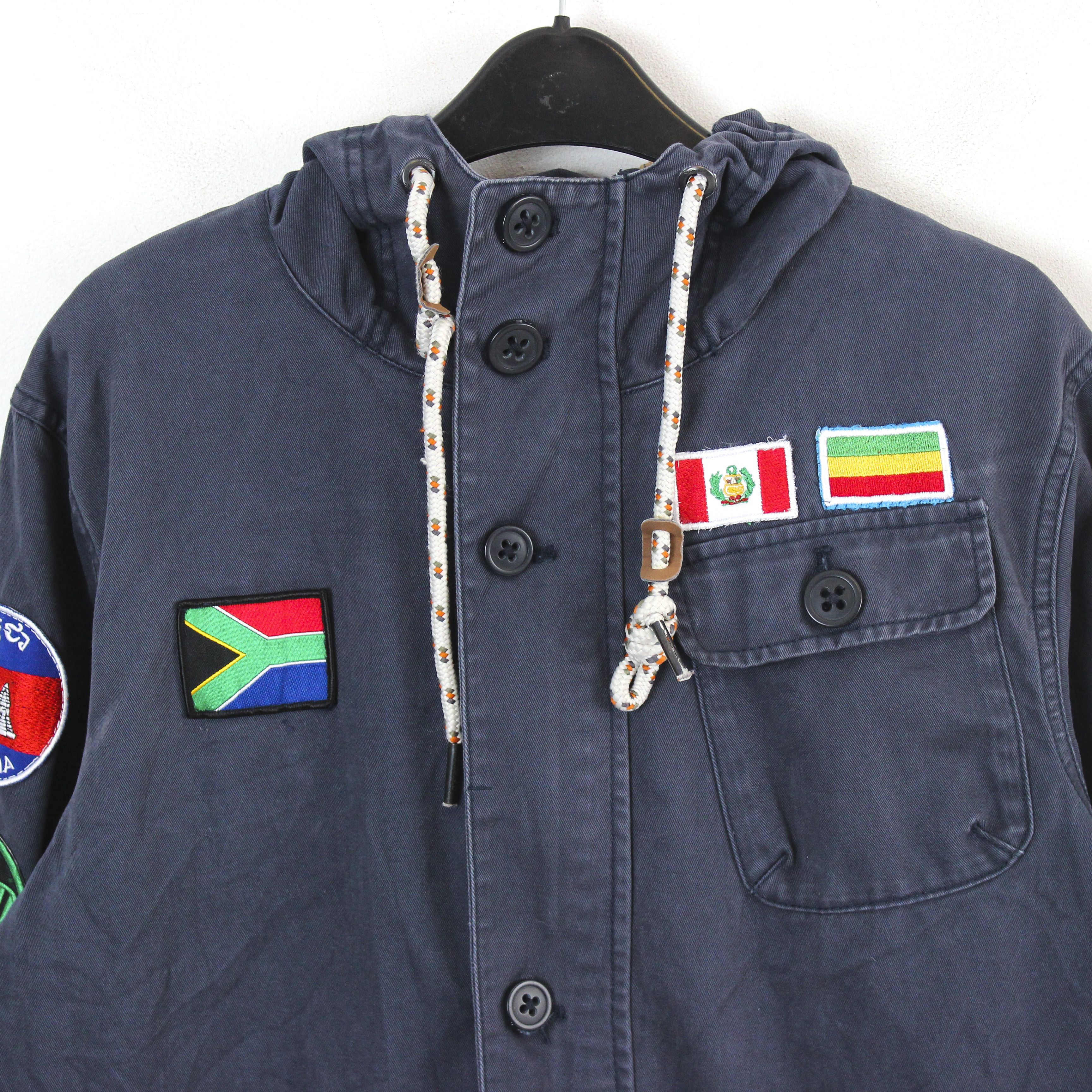 O'Neill adventure hyperdry L Parka many patches hooded jacket coat Size L / US 10 / IT 46 - 5 Thumbnail