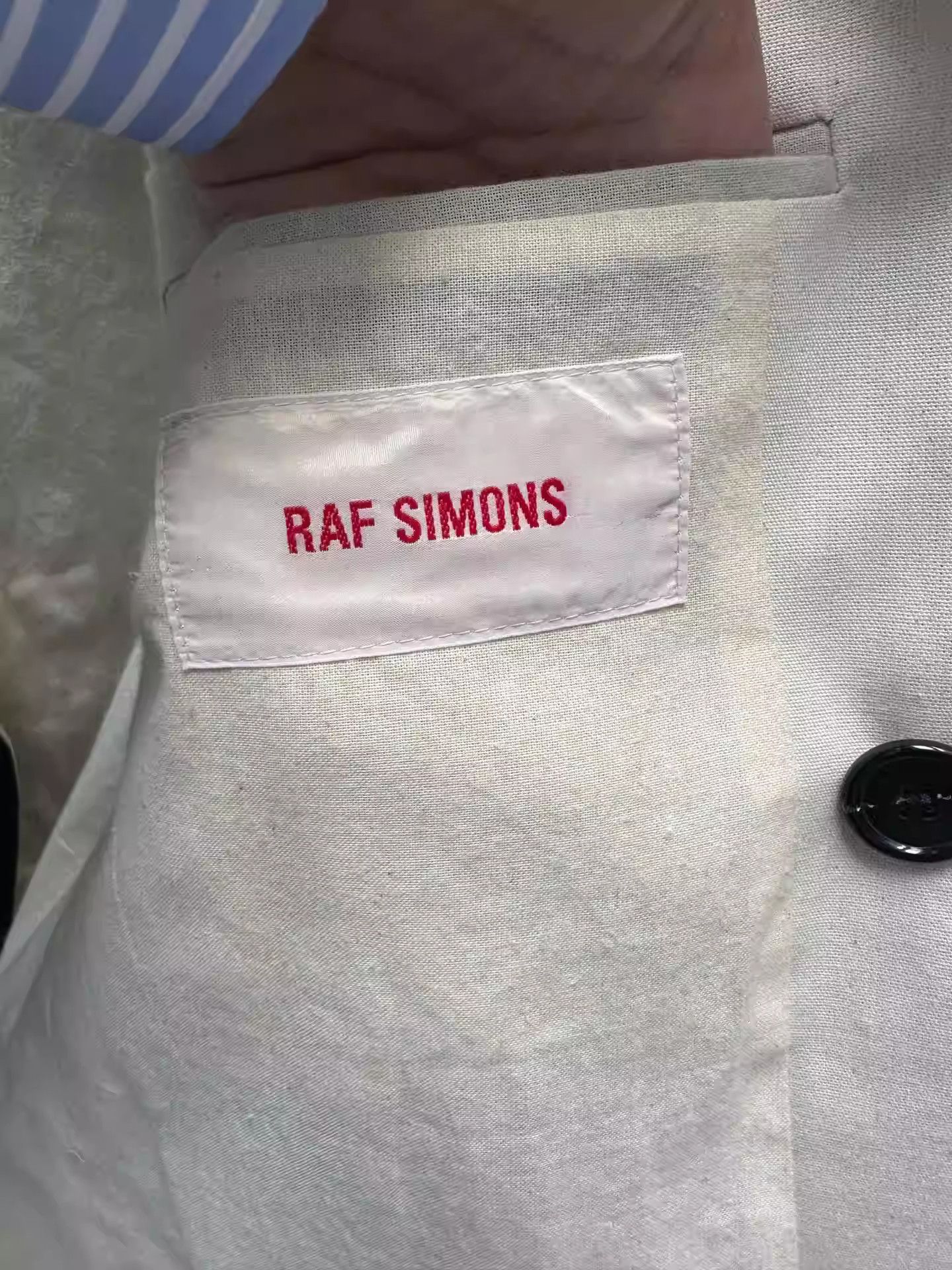 Raf Simons Raf simons 20ss sword collar suit Size US M / EU 48-50 / 2 - 6 Thumbnail