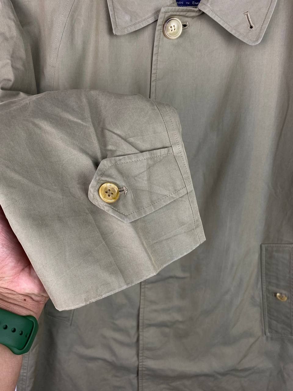 Burberry Vintage Rare Burberrys Trench Coat Nova Checked lining Size US M / EU 48-50 / 2 - 6 Thumbnail