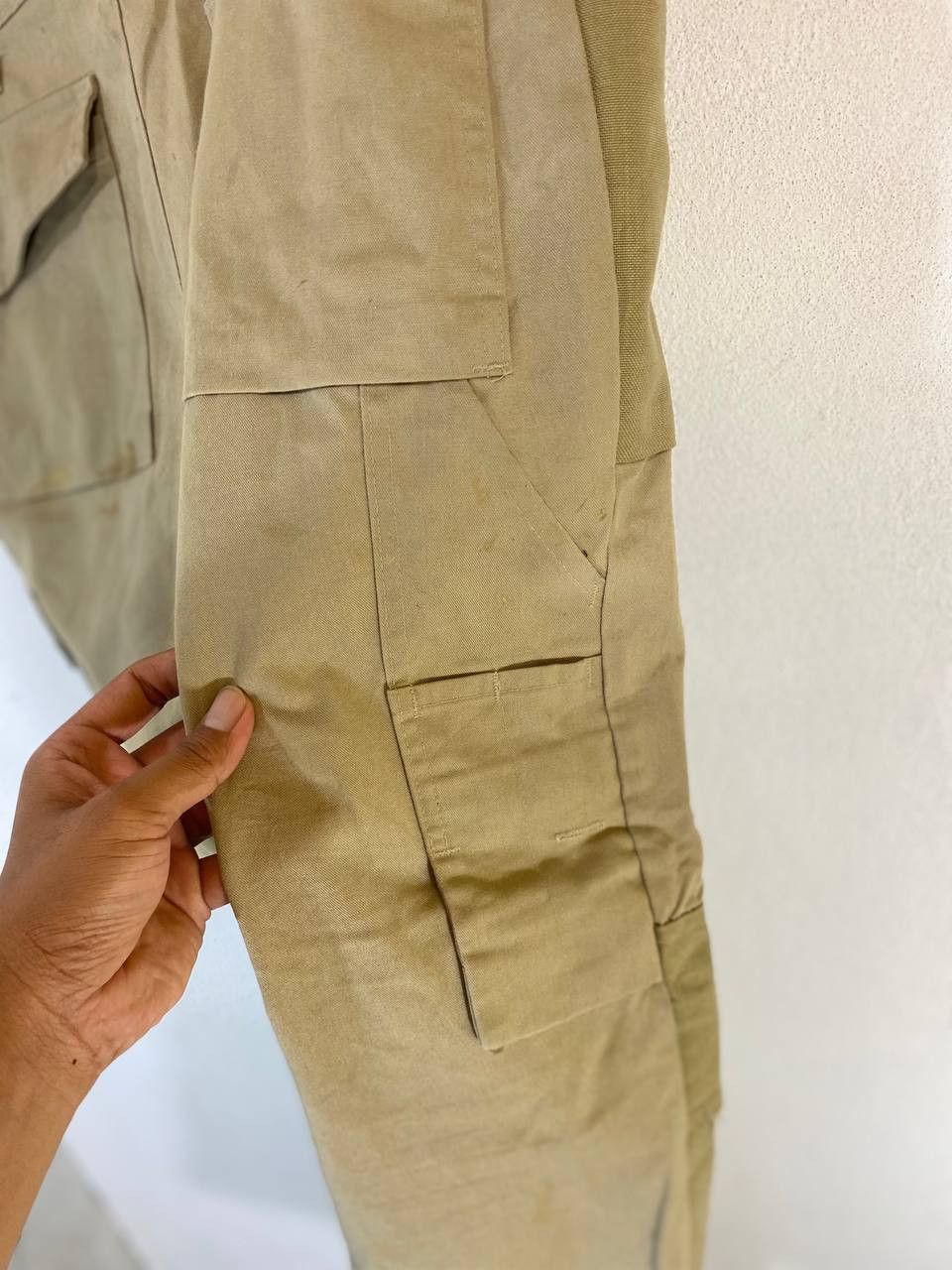 If Six Was Nine skillers hard khakis cargo pants paint splatter design Size US 36 / EU 52 - 6 Thumbnail