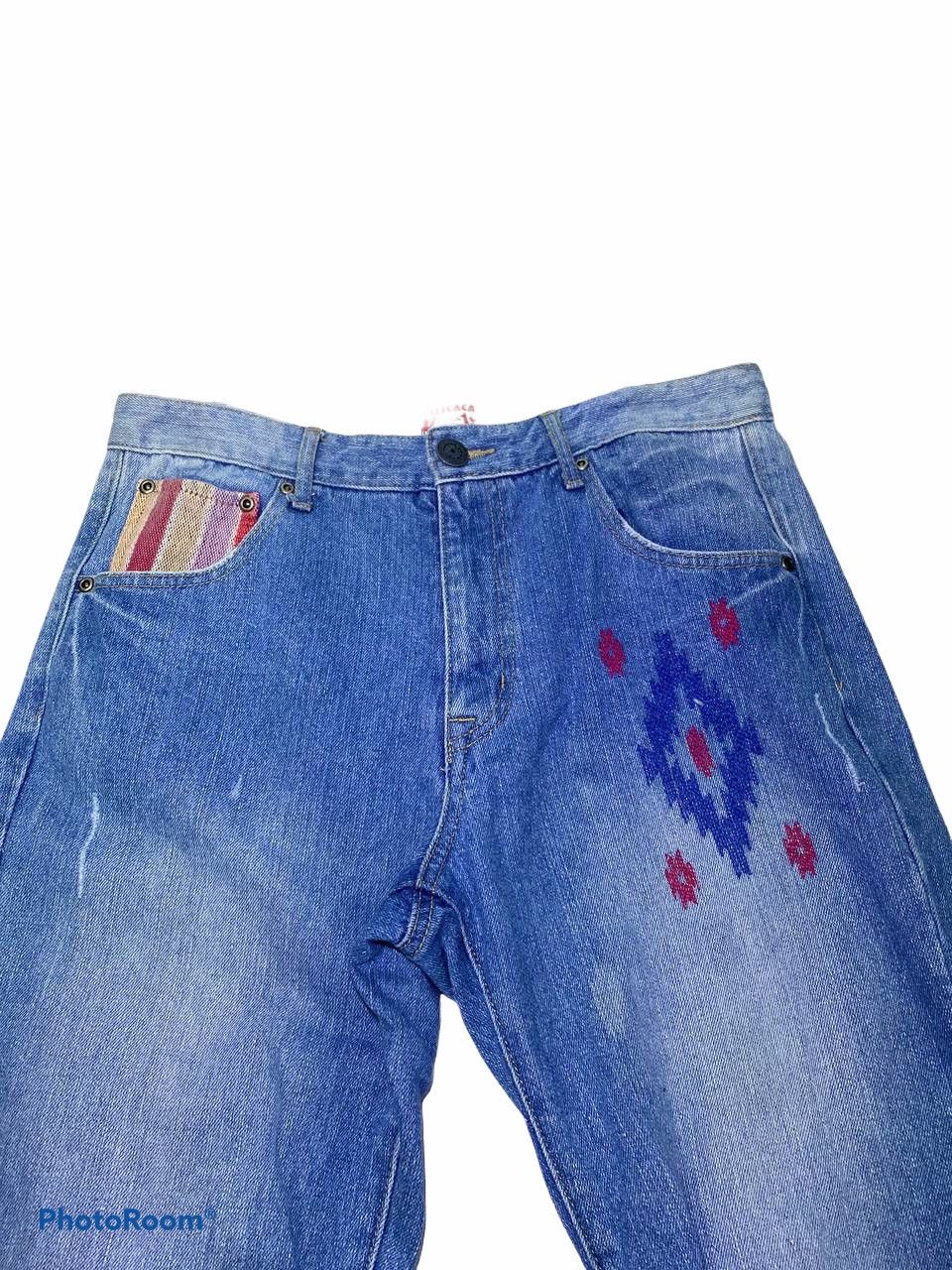 Japanese Brand Titicaca japanese brand jeans nice design Size US 32 / EU 48 - 3 Thumbnail