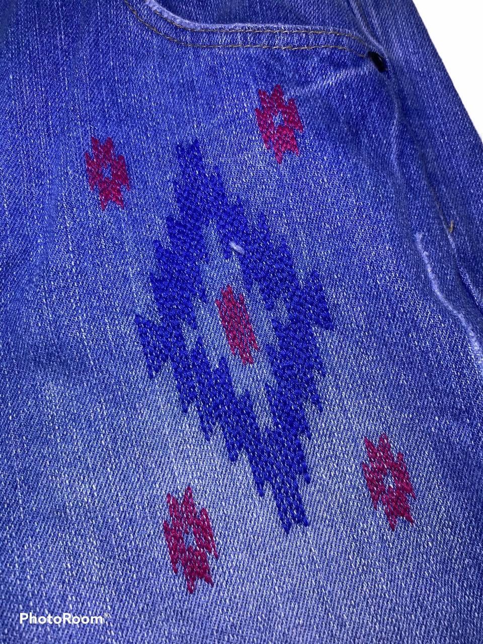 Japanese Brand Titicaca japanese brand jeans nice design Size US 32 / EU 48 - 4 Thumbnail