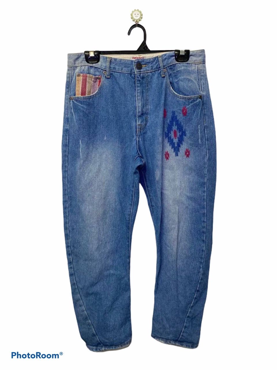 Japanese Brand Titicaca japanese brand jeans nice design Size US 32 / EU 48 - 1 Thumbnail