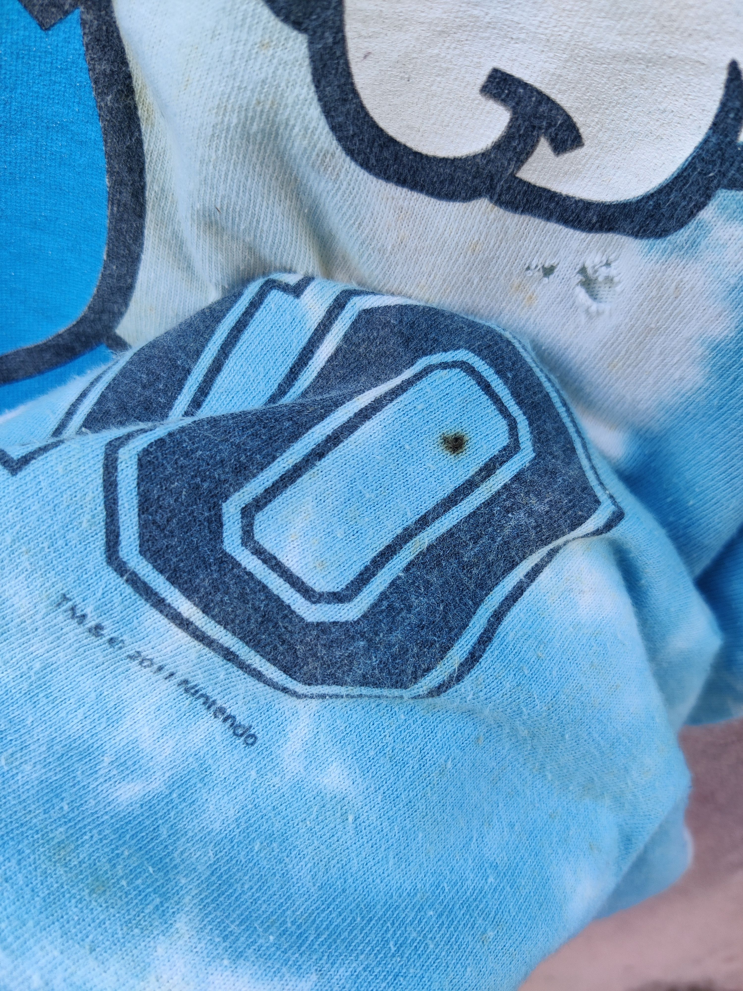 Anime 🔥Best Offer🔥Nintendo Super Mario Big Logo Tie Dye Shirt Size US M / EU 48-50 / 2 - 4 Thumbnail