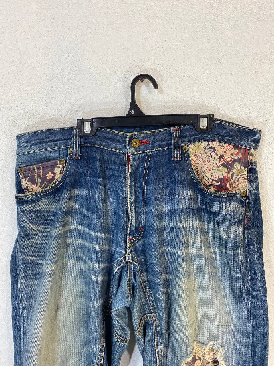 Eternal vintage eternal nice design distressed denim Size US 36 / EU 52 - 8 Thumbnail