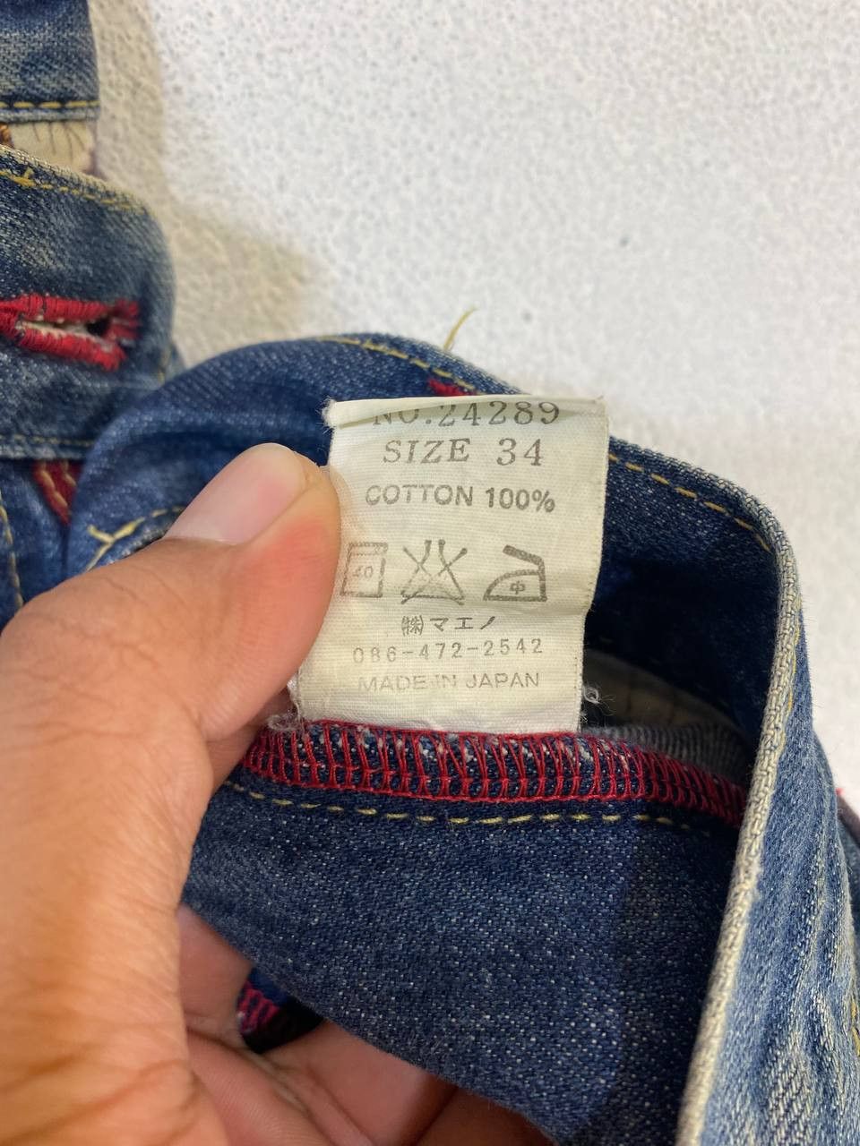 Eternal vintage eternal nice design distressed denim Size US 36 / EU 52 - 13 Thumbnail