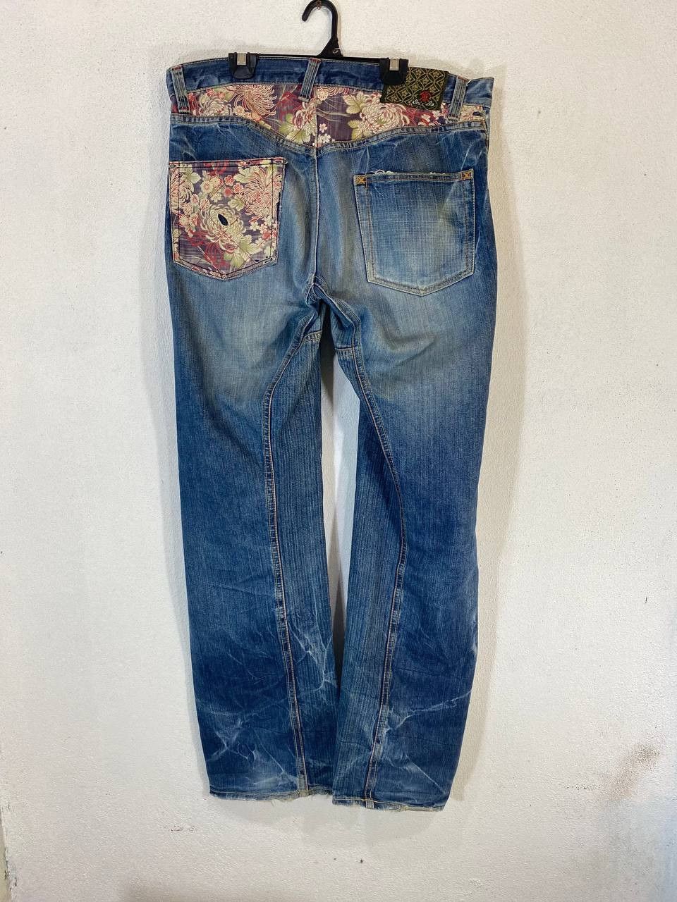 Eternal vintage eternal nice design distressed denim Size US 36 / EU 52 - 2 Thumbnail