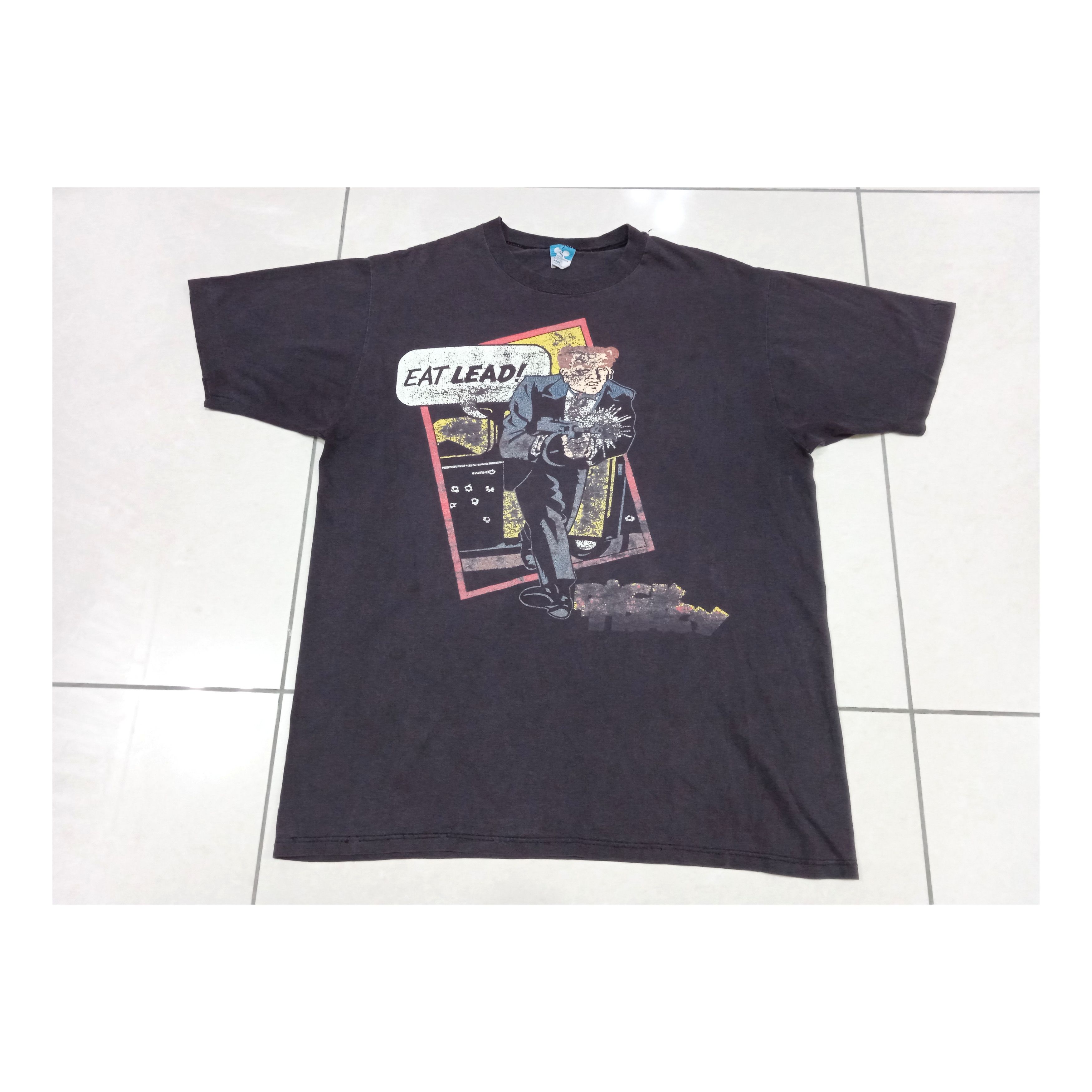 Other Vintage 90s single stitch Dick Tracy Flattop T-Shirt Size US L / EU 52-54 / 3 - 1 Thumbnail