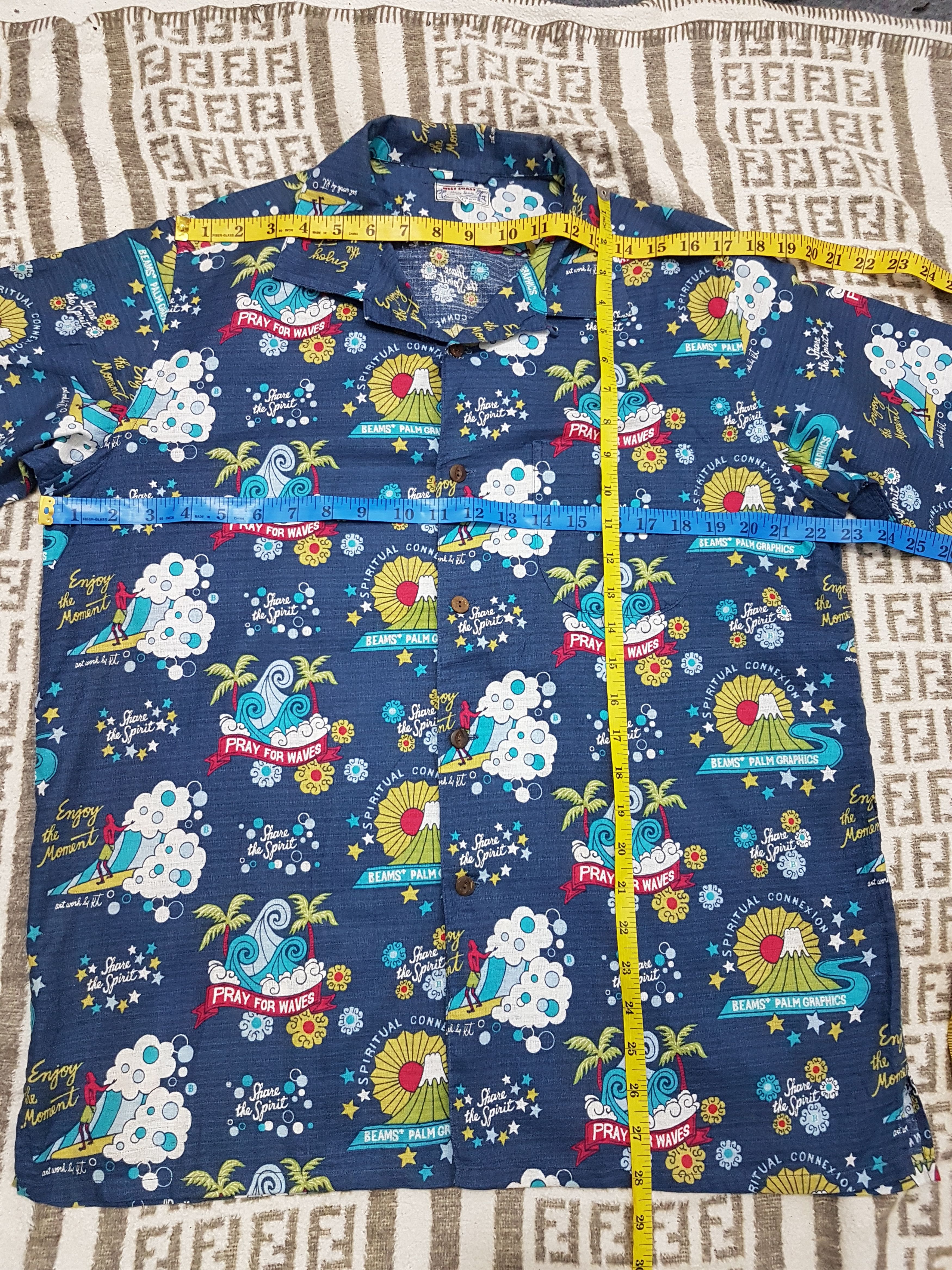 Beams Plus Fit M to L,Sunny Sports X Beams Plus Indigo Selvedge Shirt Size US M / EU 48-50 / 2 - 12 Thumbnail