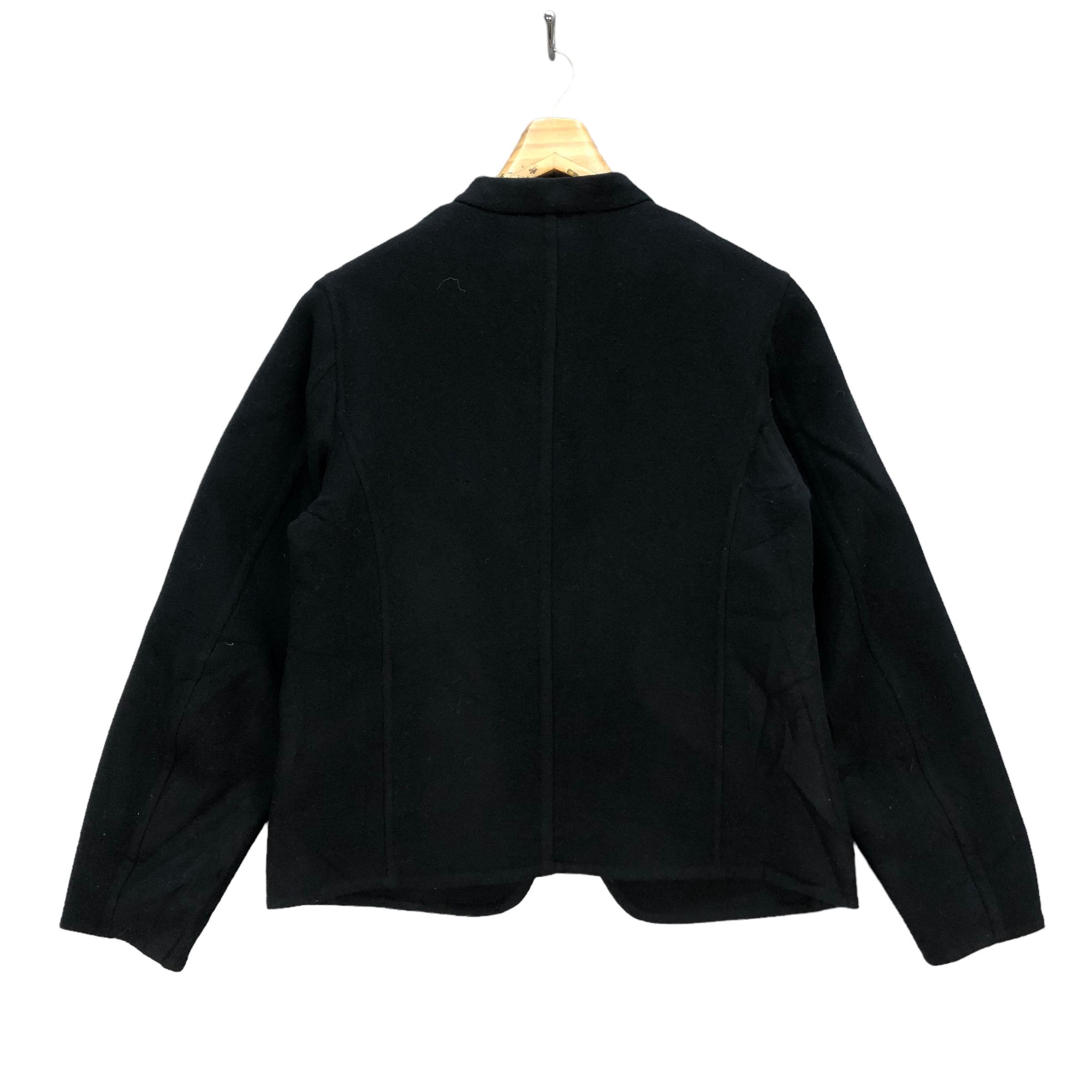 Japanese Brand +J WOOL CASUAL JACKET #7082-108 Size L / US 10 / IT 46 - 10 Thumbnail
