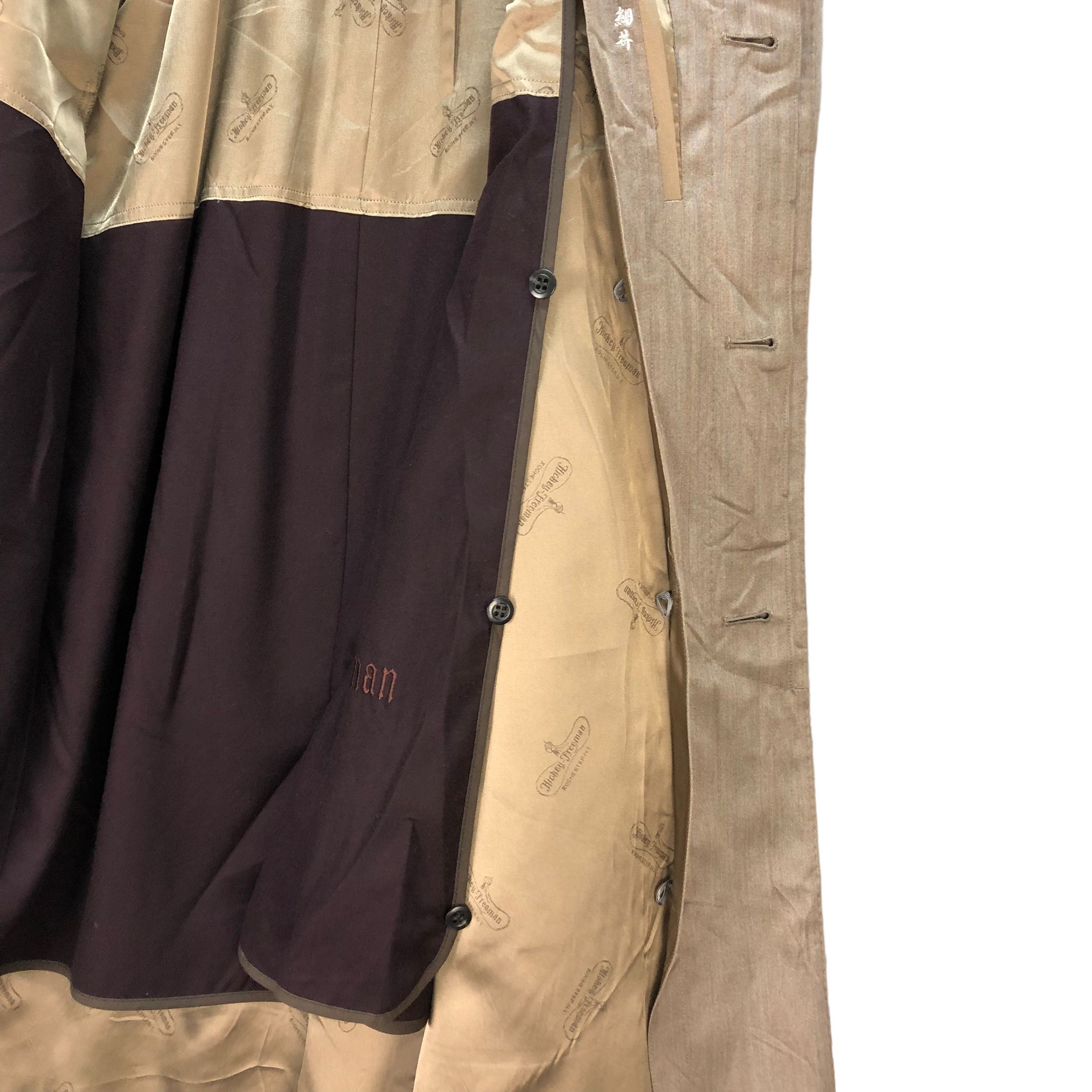 Hickey Freeman HICKEY FREEMAN OVERCOAT / LONG COAT #7092-109 Size US S / EU 44-46 / 1 - 11 Thumbnail