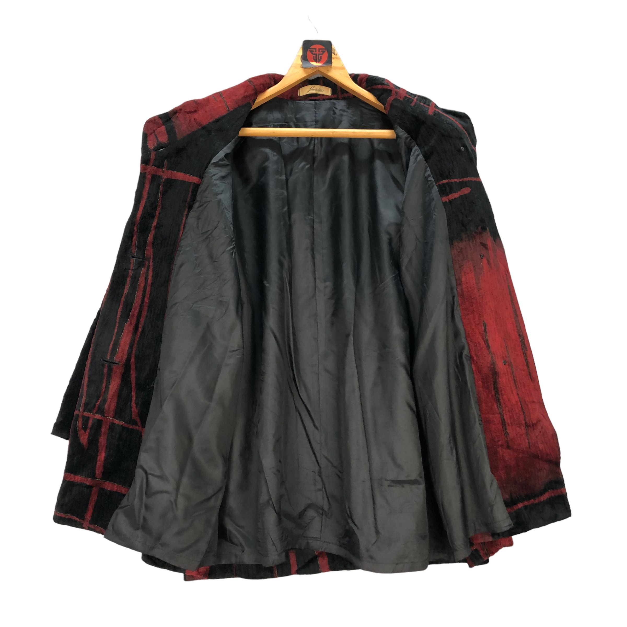 Japanese Brand LAVIOLA ARTWORK NICE DESIGN VELVET JACKET #7085-108 Size XL / US 12-14 / IT 48-50 - 6 Thumbnail
