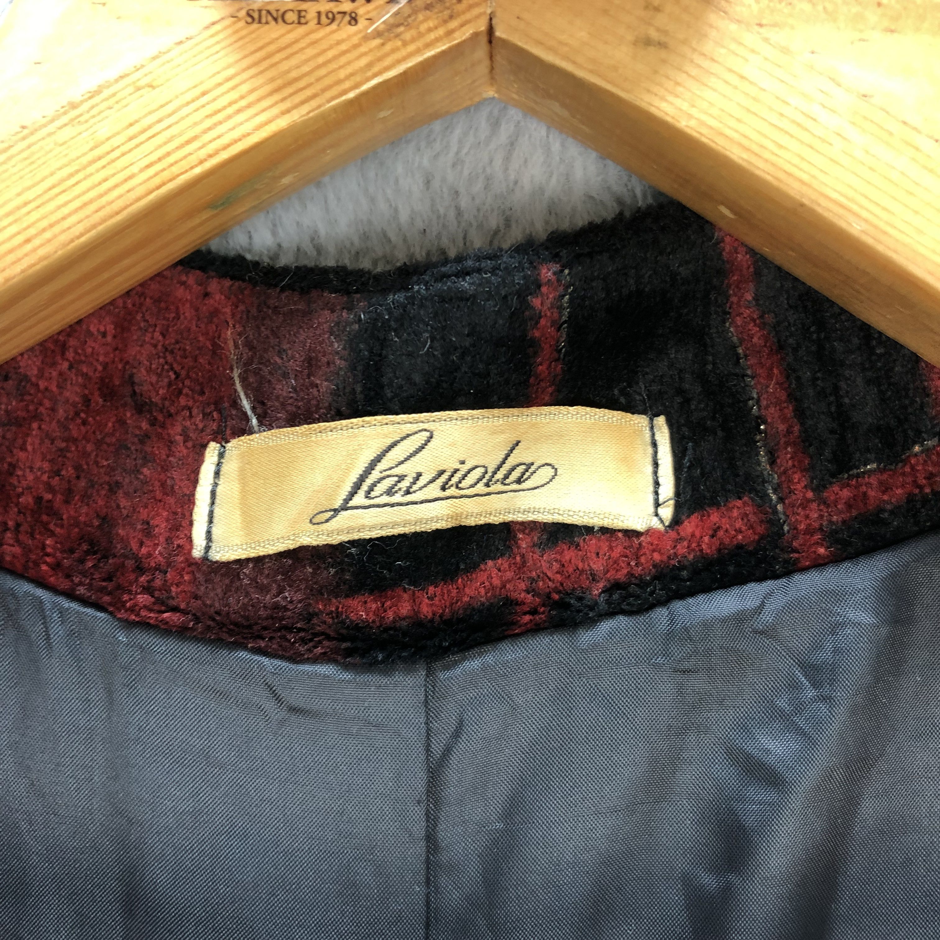 Japanese Brand LAVIOLA ARTWORK NICE DESIGN VELVET JACKET #7085-108 Size XL / US 12-14 / IT 48-50 - 7 Thumbnail