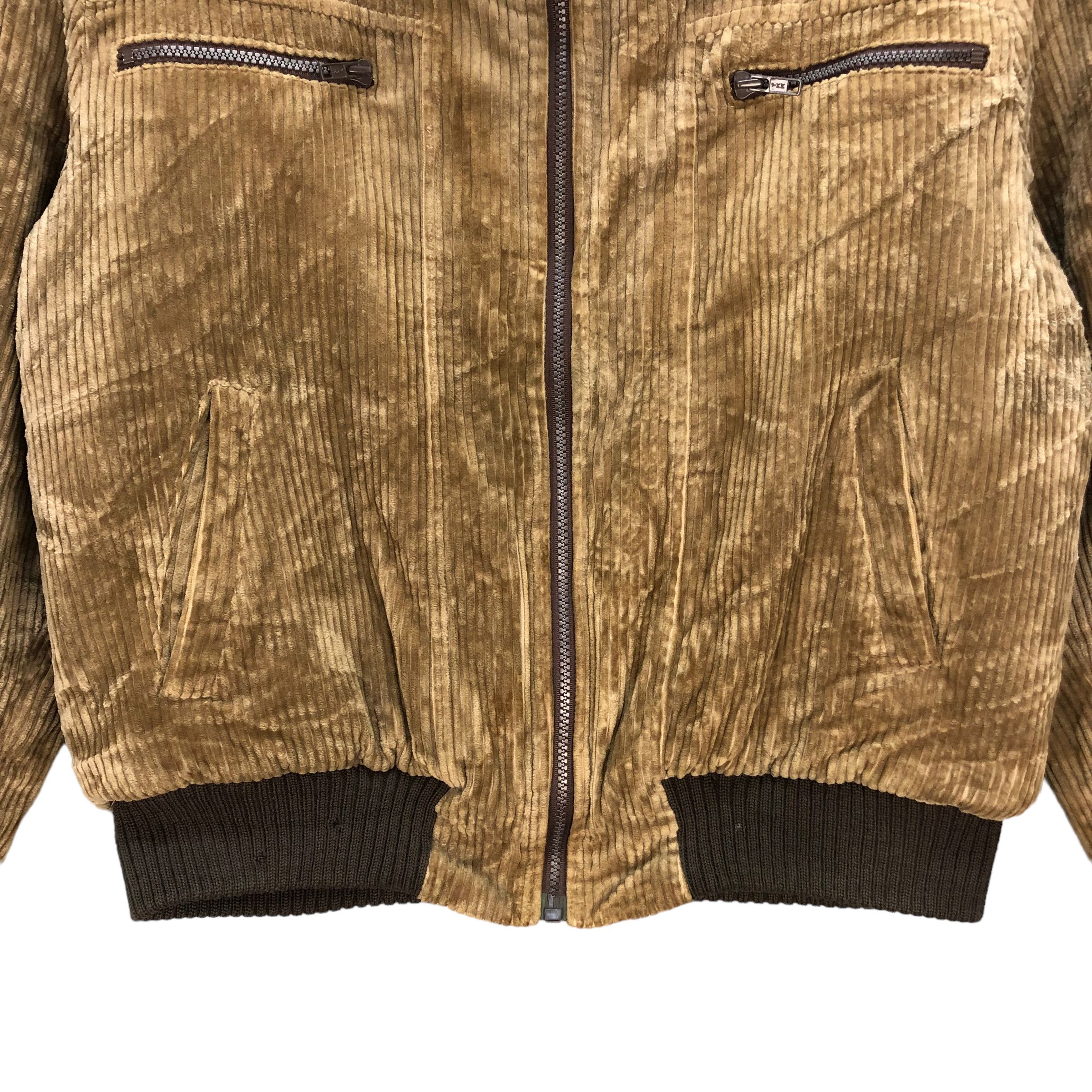 Vintage J&C HAVARD SHEARLING JACKET / CORDUROY JACKET #7088-109 Size US L / EU 52-54 / 3 - 3 Thumbnail