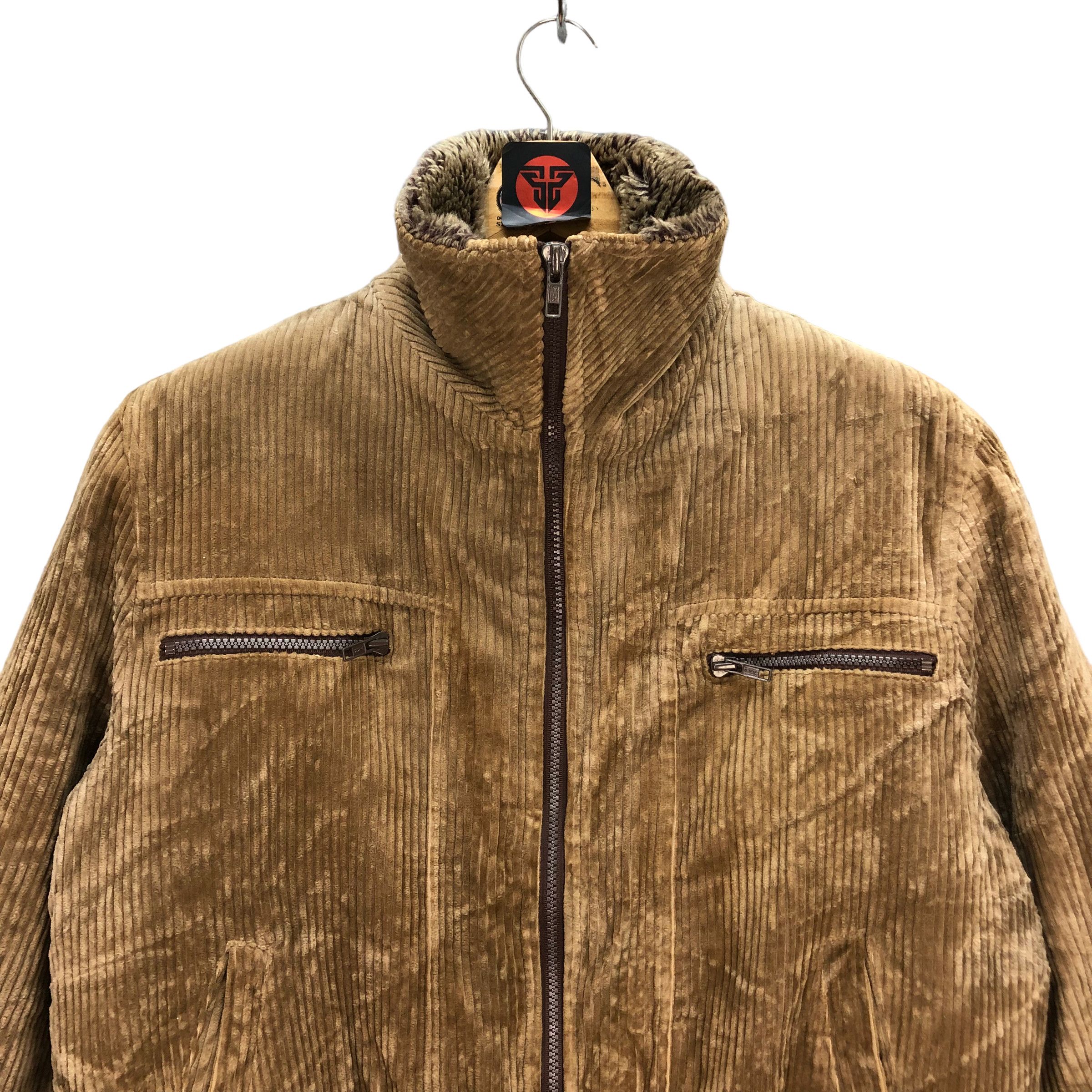 Vintage J&C HAVARD SHEARLING JACKET / CORDUROY JACKET #7088-109 Size US L / EU 52-54 / 3 - 2 Thumbnail