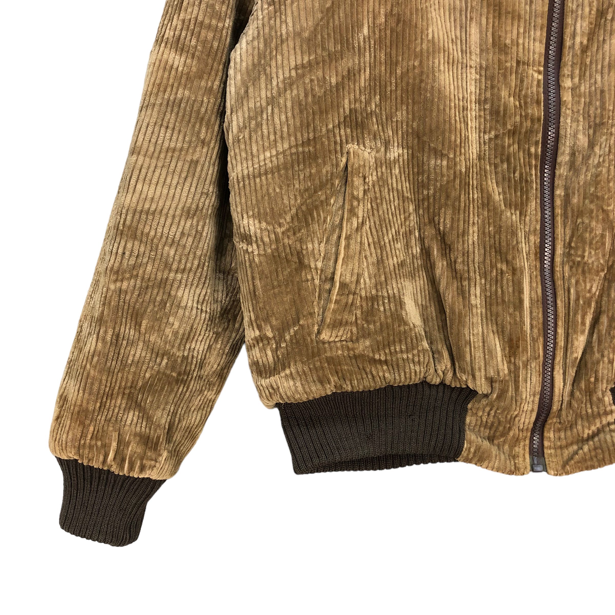 Vintage J&C HAVARD SHEARLING JACKET / CORDUROY JACKET #7088-109 Size US L / EU 52-54 / 3 - 4 Thumbnail