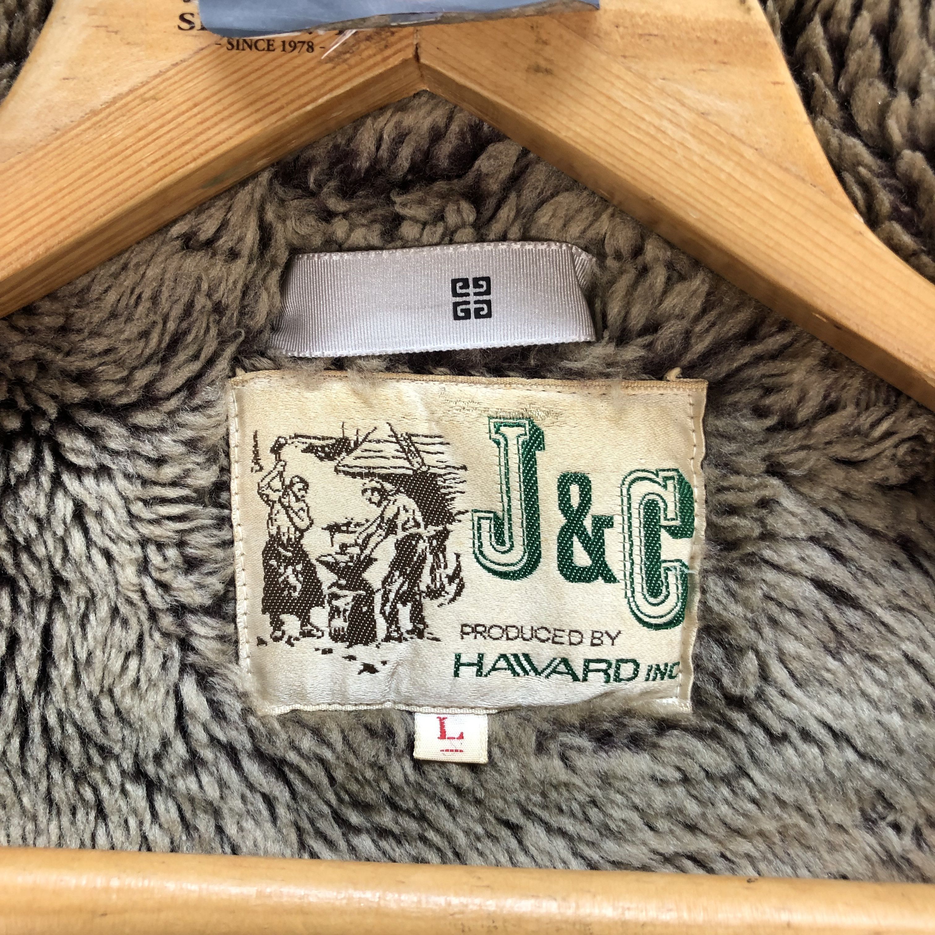 Vintage J&C HAVARD SHEARLING JACKET / CORDUROY JACKET #7088-109 Size US L / EU 52-54 / 3 - 9 Thumbnail