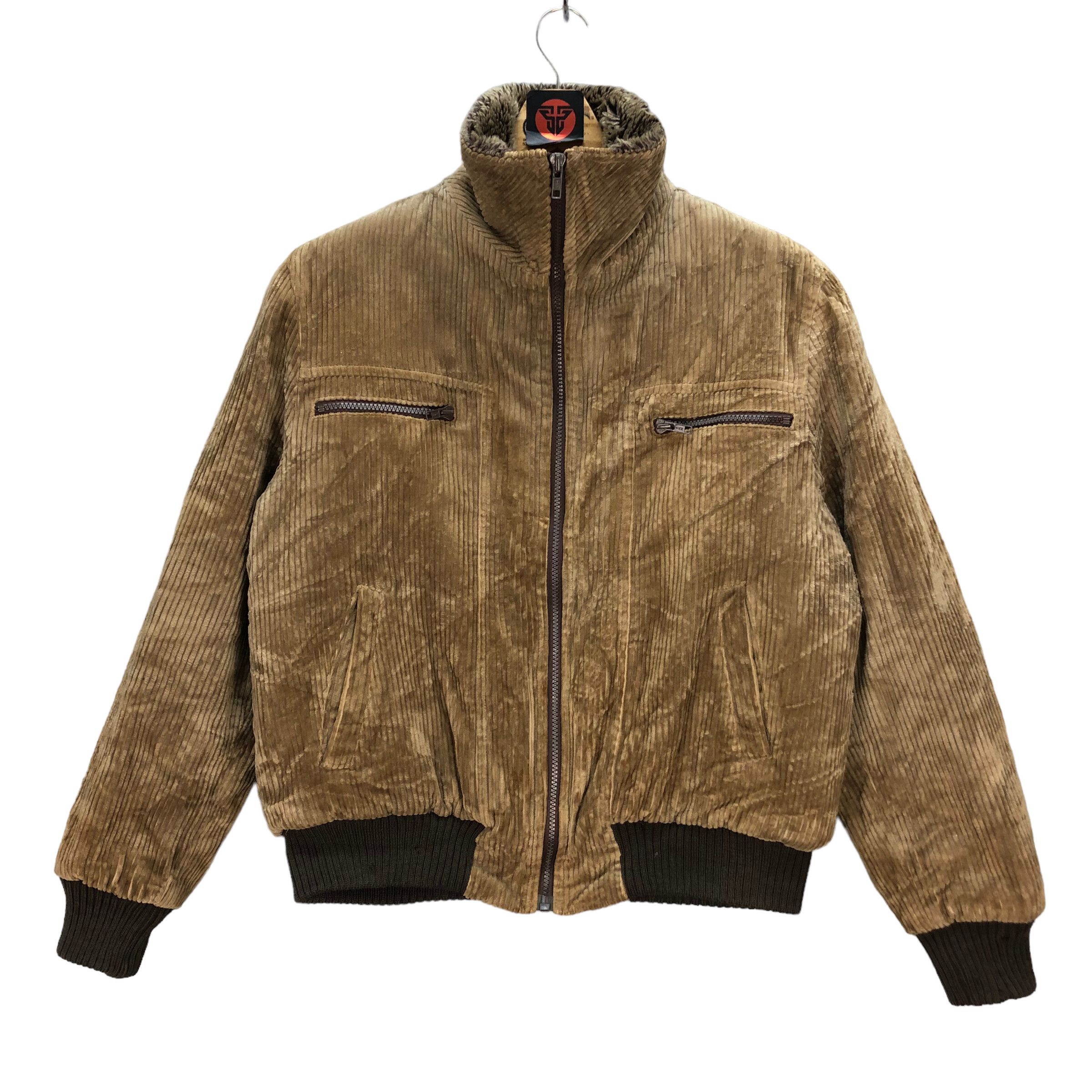Vintage J&C HAVARD SHEARLING JACKET / CORDUROY JACKET #7088-109 Size US L / EU 52-54 / 3 - 1 Thumbnail