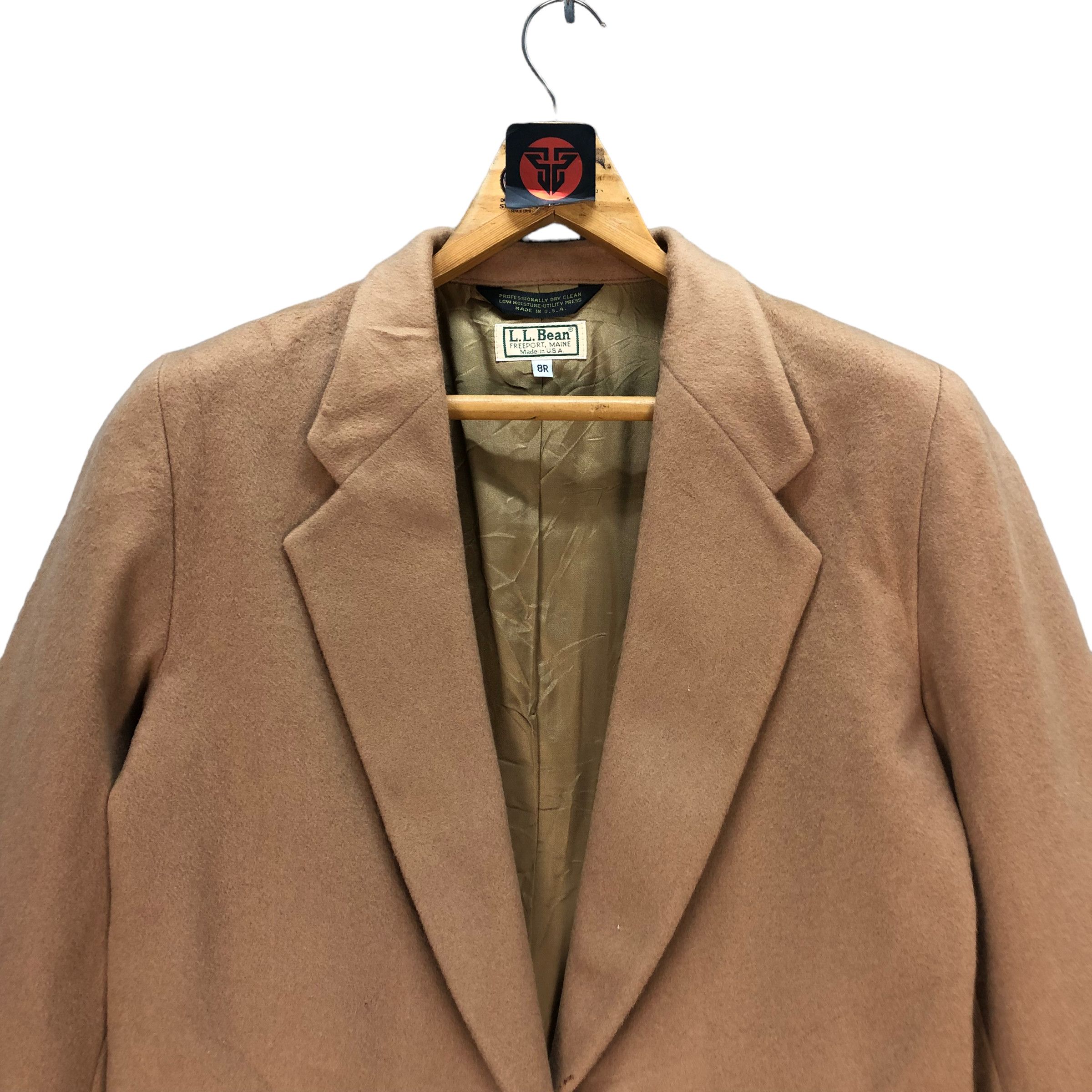 L.L. Bean LL BEAN WOOL CASUAL JACKET #7084-108 Size M / US 6-8 / IT 42-44 - 2 Thumbnail