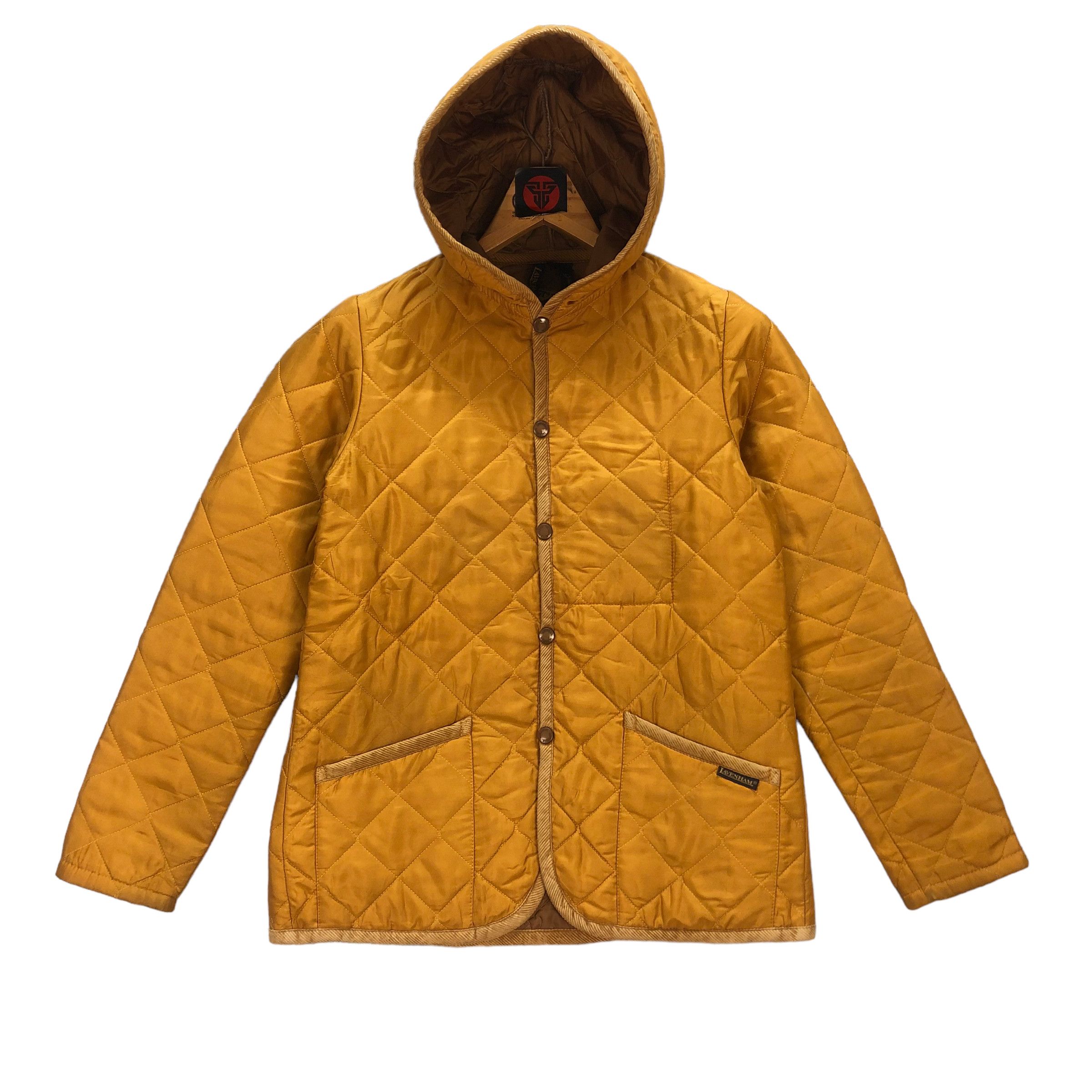 image of Avant Garde Vintage Lavenham Hooded Quilted Jacket 7073-108, Men's (Size XS)