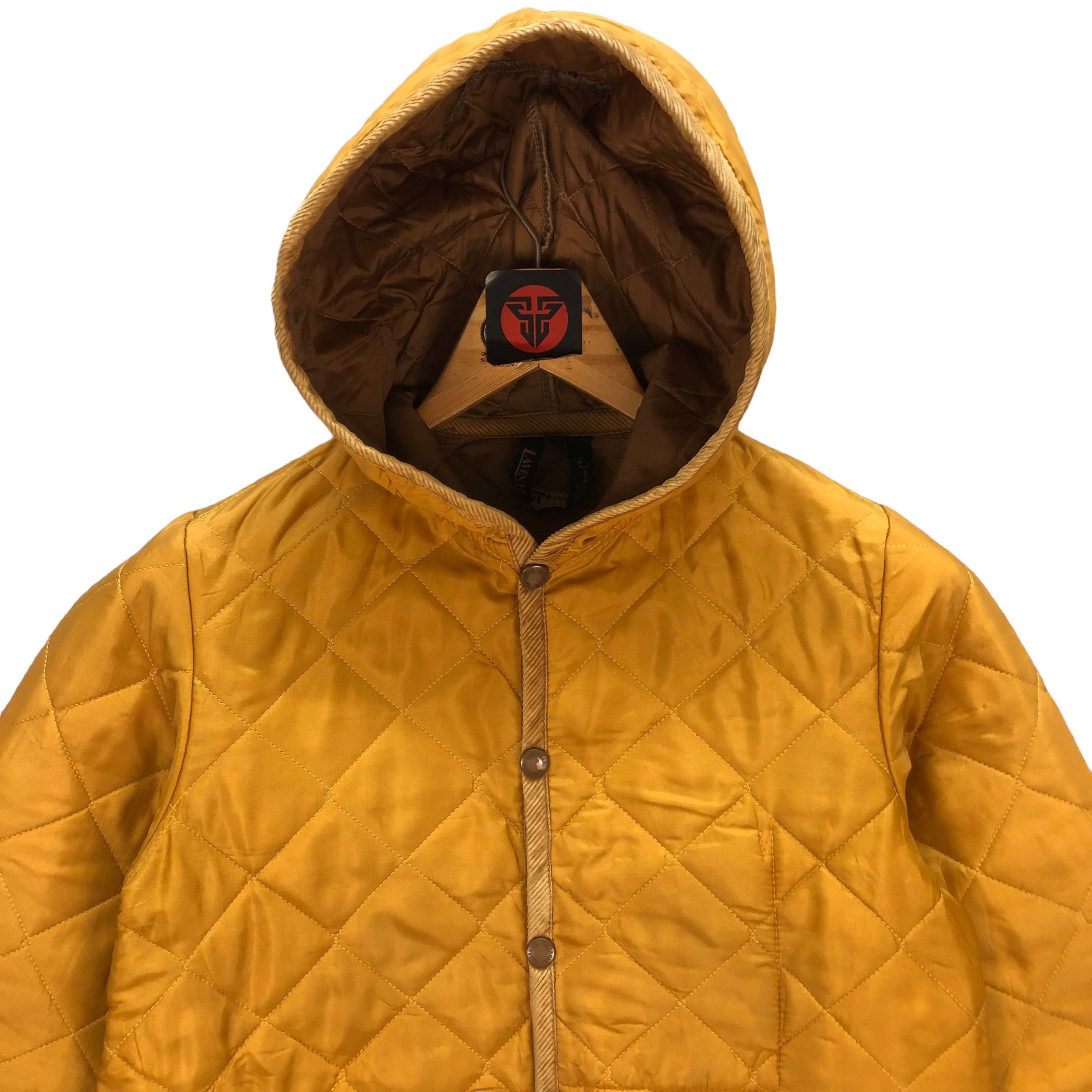 Lavenham VINTAGE 90's LAVENHAM HOODED QUILTED JACKET #7073-108 Size US XS / EU 42 / 0 - 2 Thumbnail