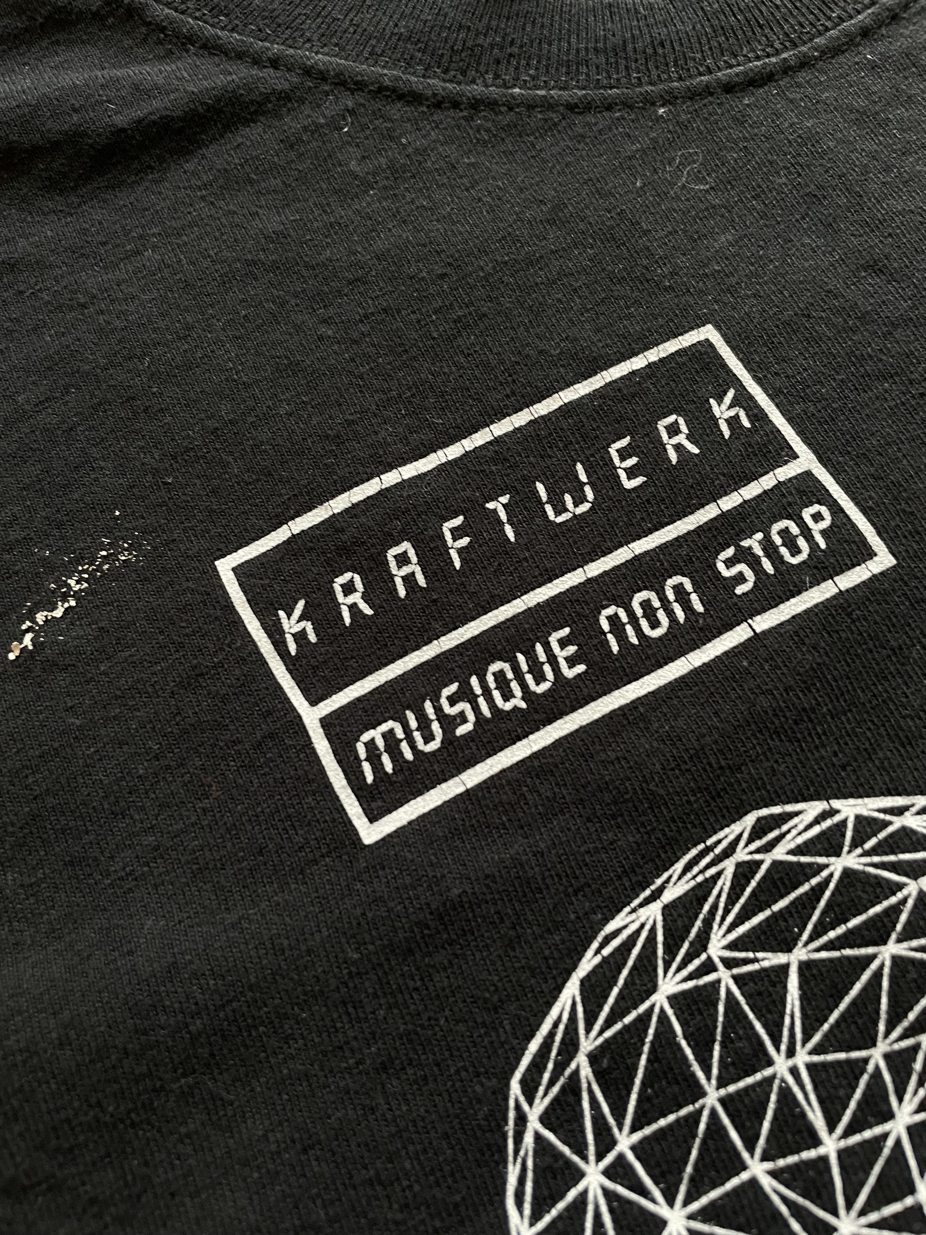 Band Tees × Vintage Vintage Kraftwerk Band Techno Pop Tee Rare Drill y2k hype Size US S / EU 44-46 / 1 - 4 Thumbnail