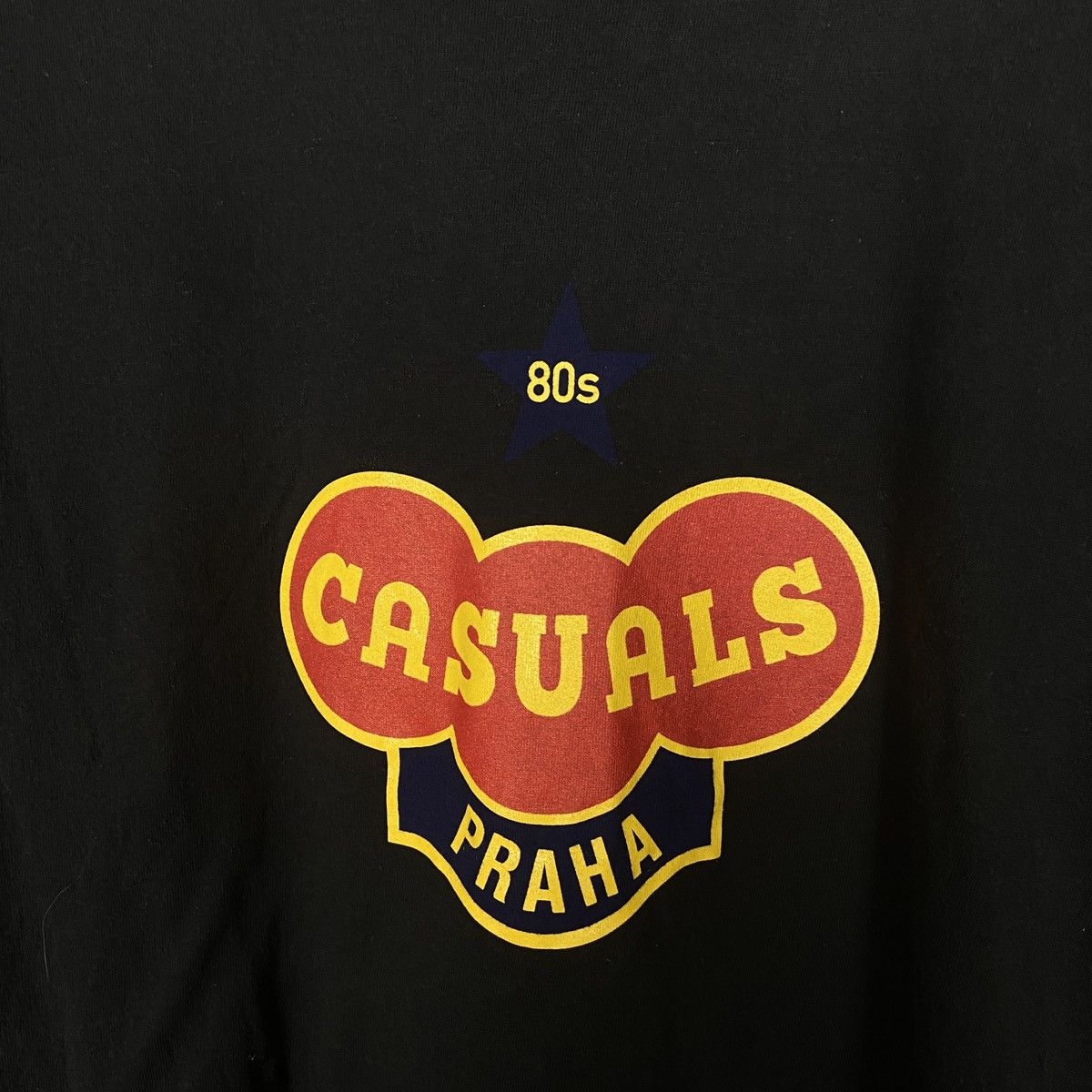 Vintage Vintage 80s Casuals Praha t-shirt Size US L / EU 52-54 / 3 - 4 Thumbnail